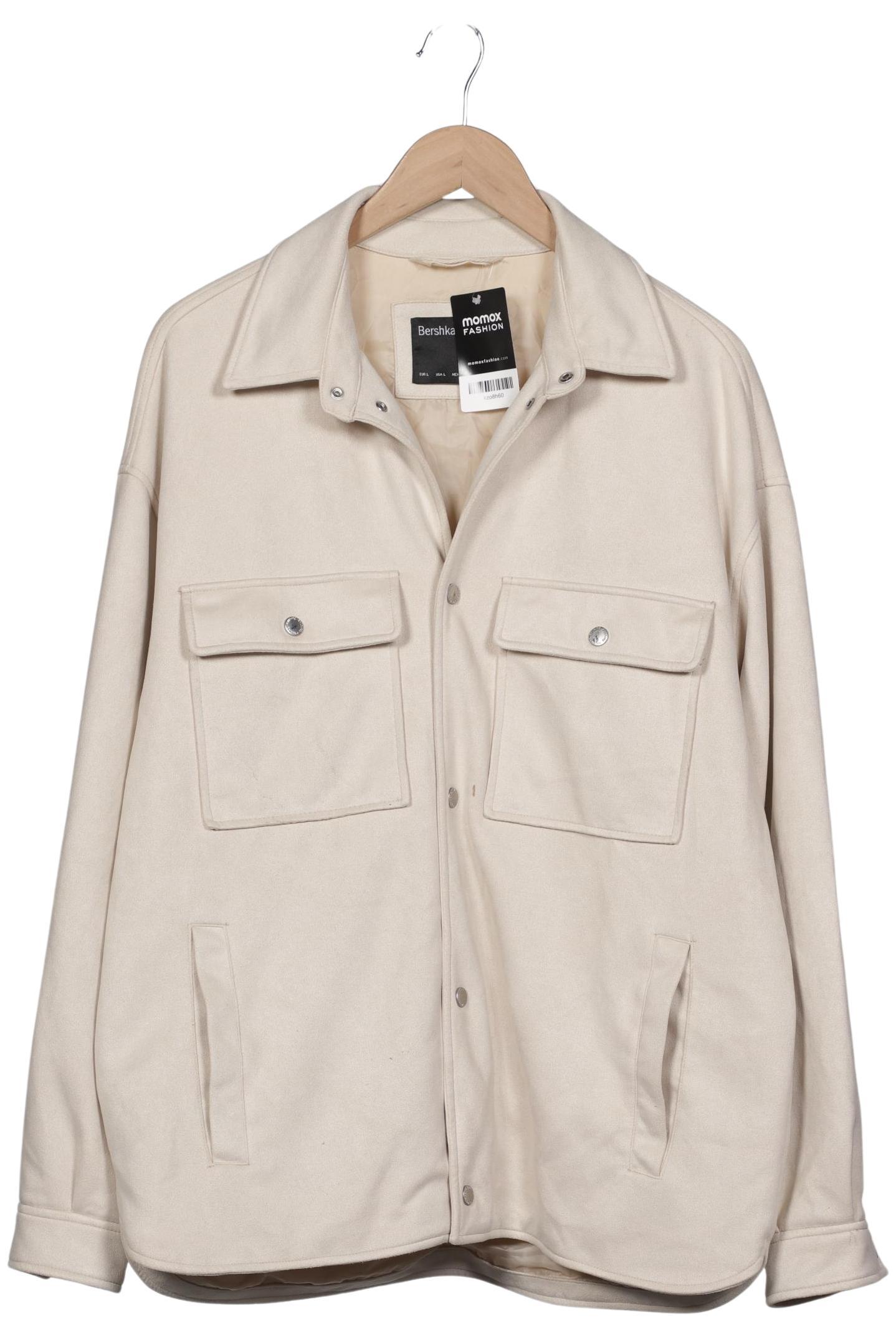 

bershka Herren Jacke, beige, Gr. 52