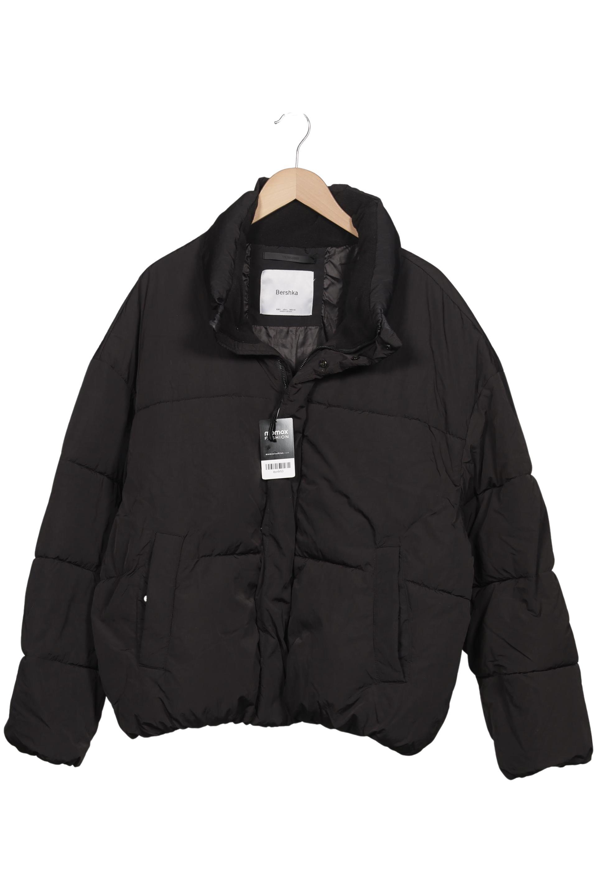 

bershka Herren Jacke, schwarz, Gr. 52