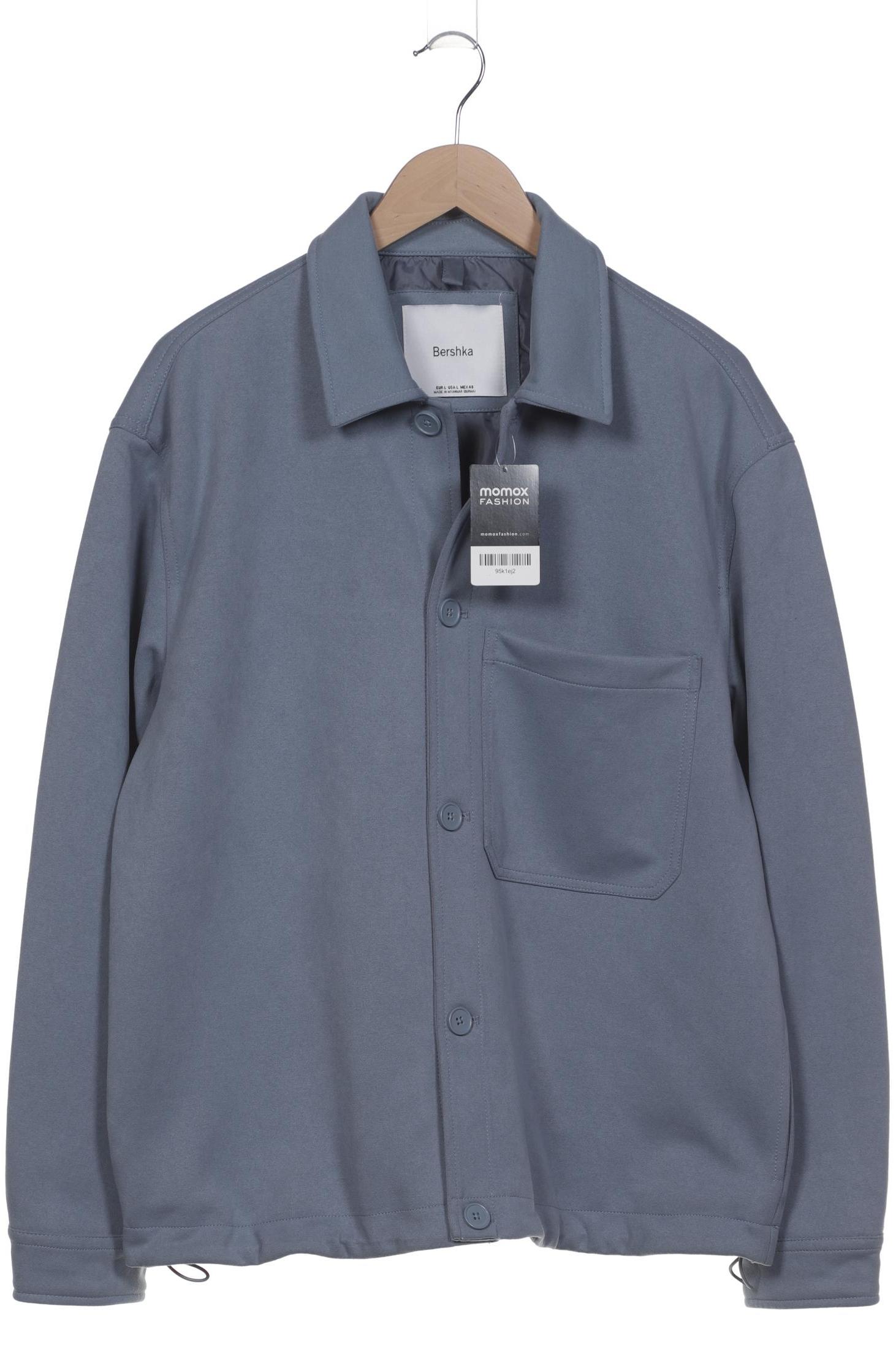 

bershka Herren Jacke, blau, Gr. 52