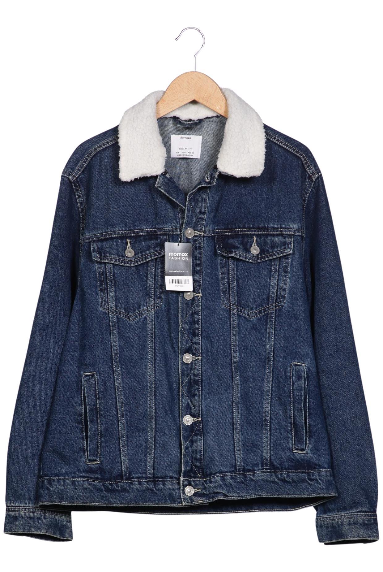 

bershka Herren Jacke, blau, Gr. 52