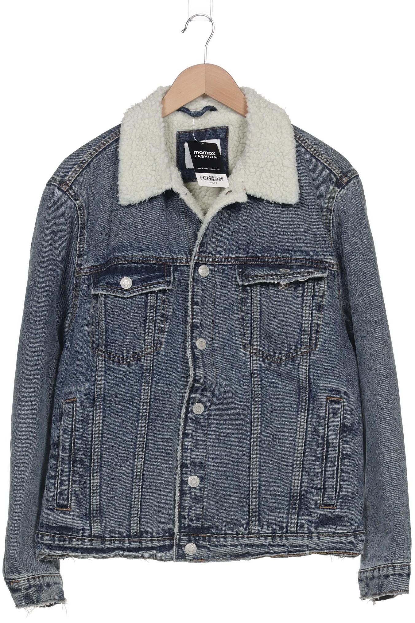 

bershka Herren Jacke, blau, Gr. 48