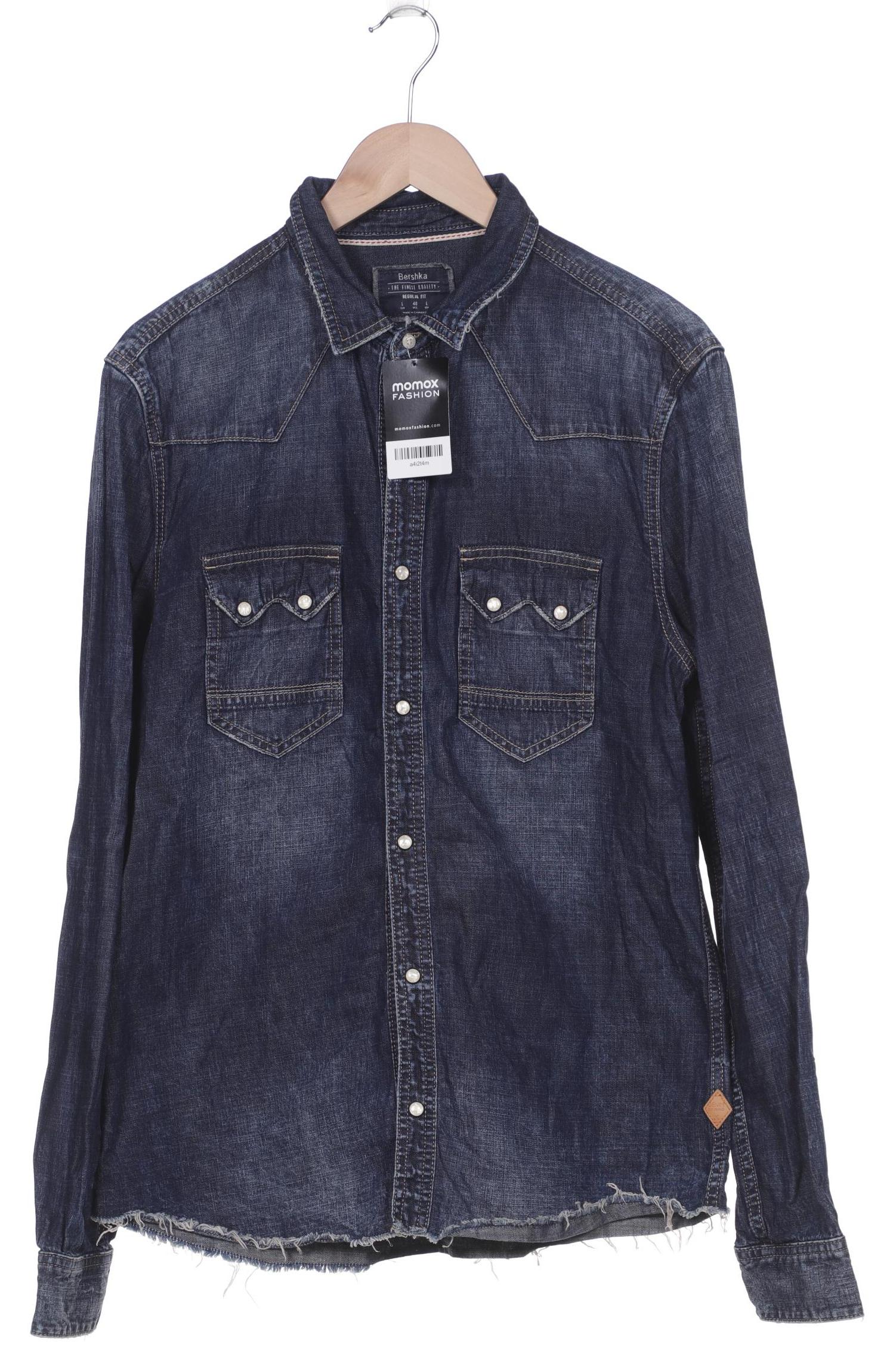 

bershka Herren Jacke, marineblau