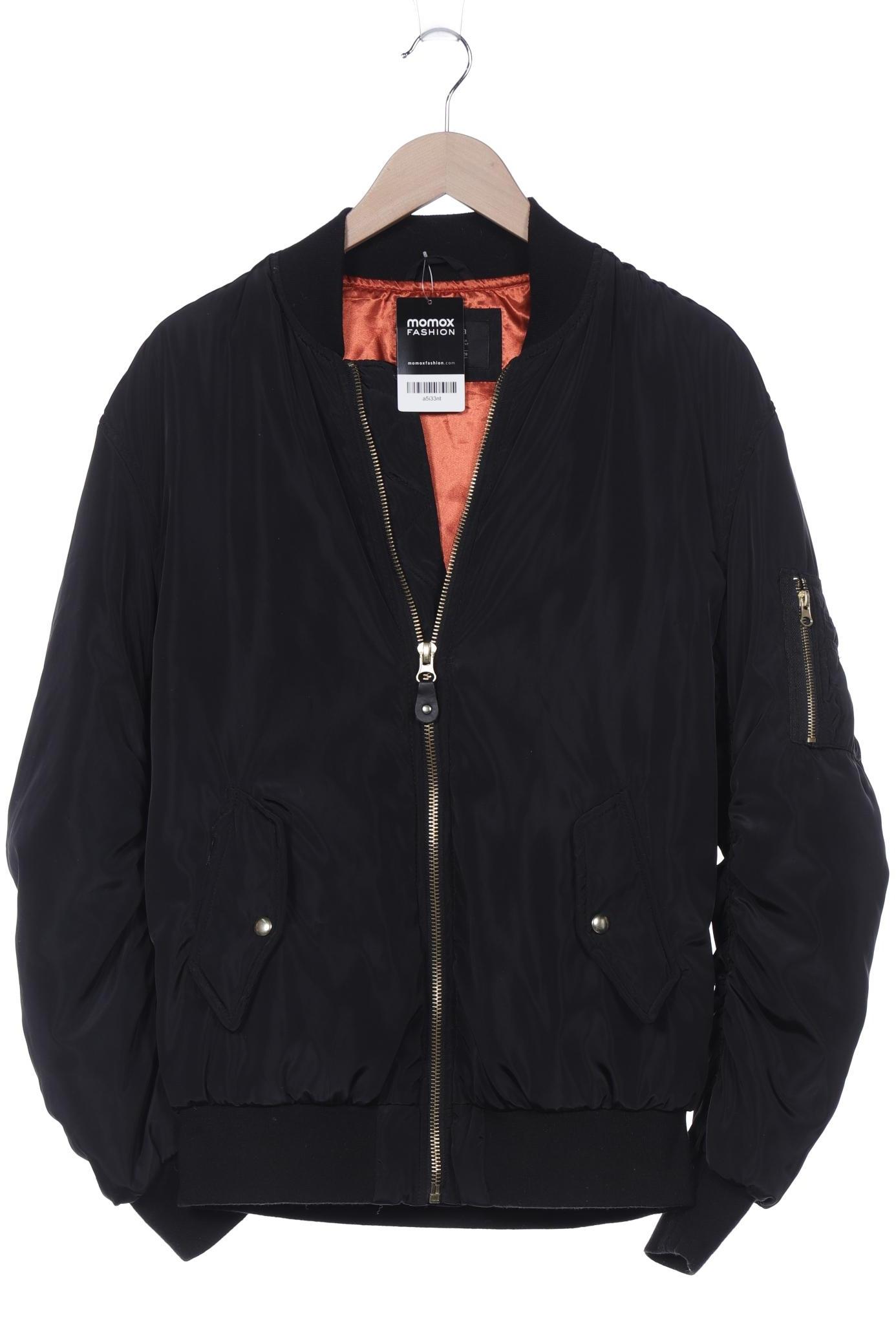 

bershka Herren Jacke, schwarz, Gr. 48