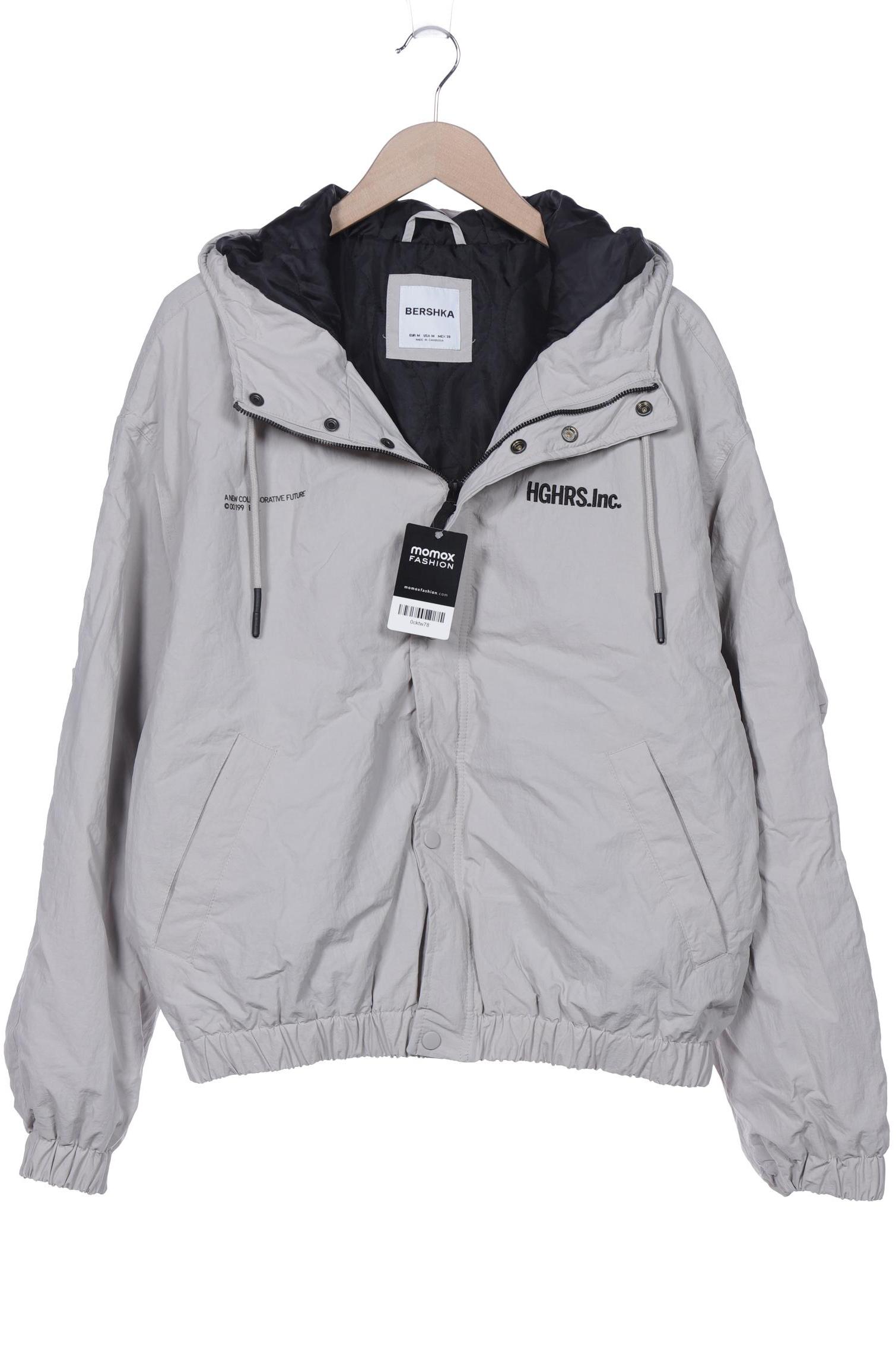 

bershka Herren Jacke, grau, Gr. 48