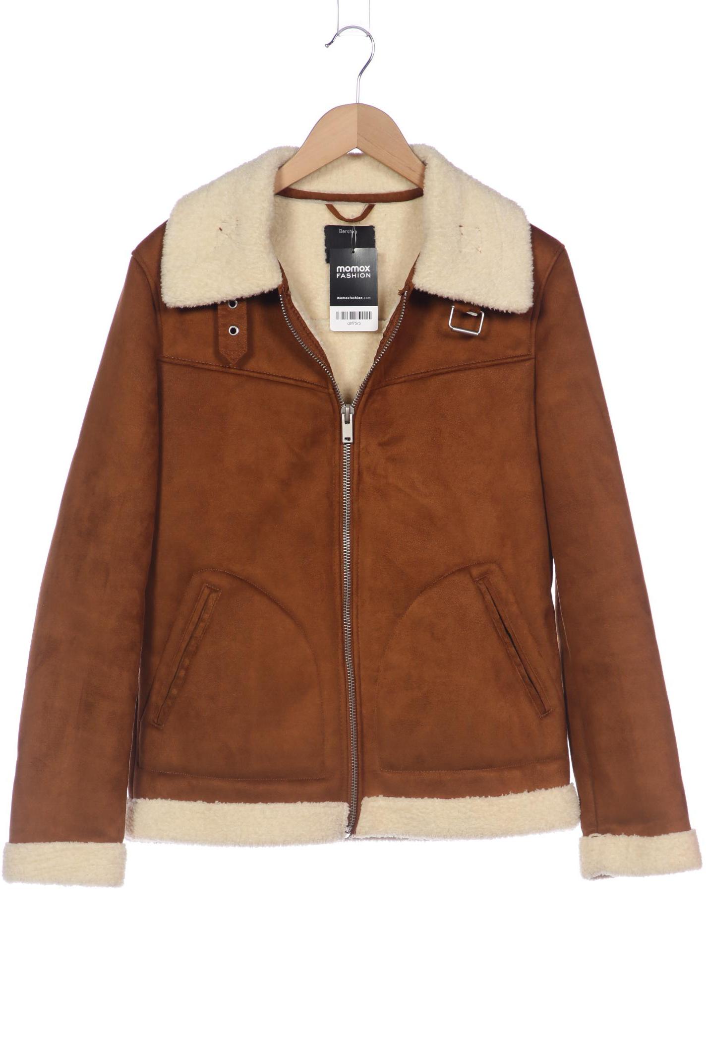 

bershka Herren Jacke, braun, Gr. 48