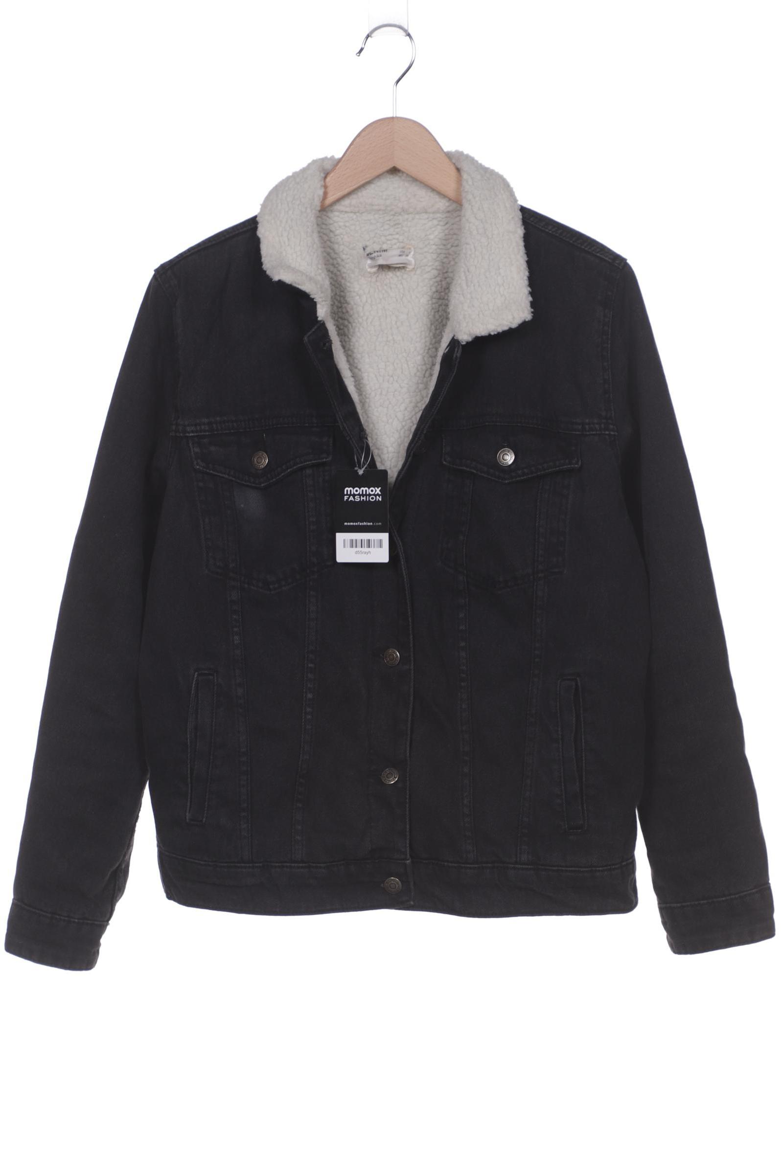 

bershka Herren Jacke, schwarz, Gr. 52