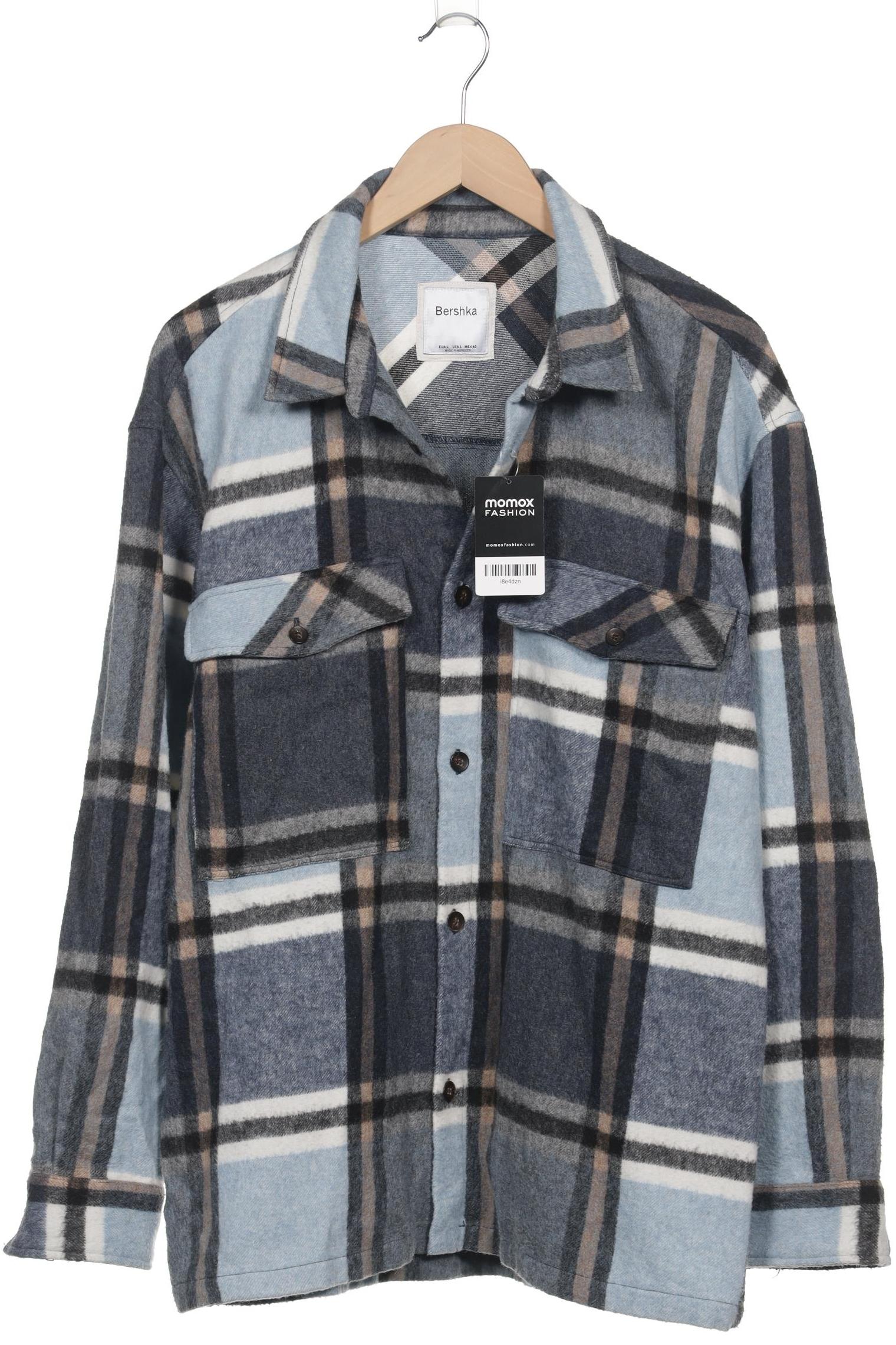 

bershka Herren Jacke, blau, Gr. 52