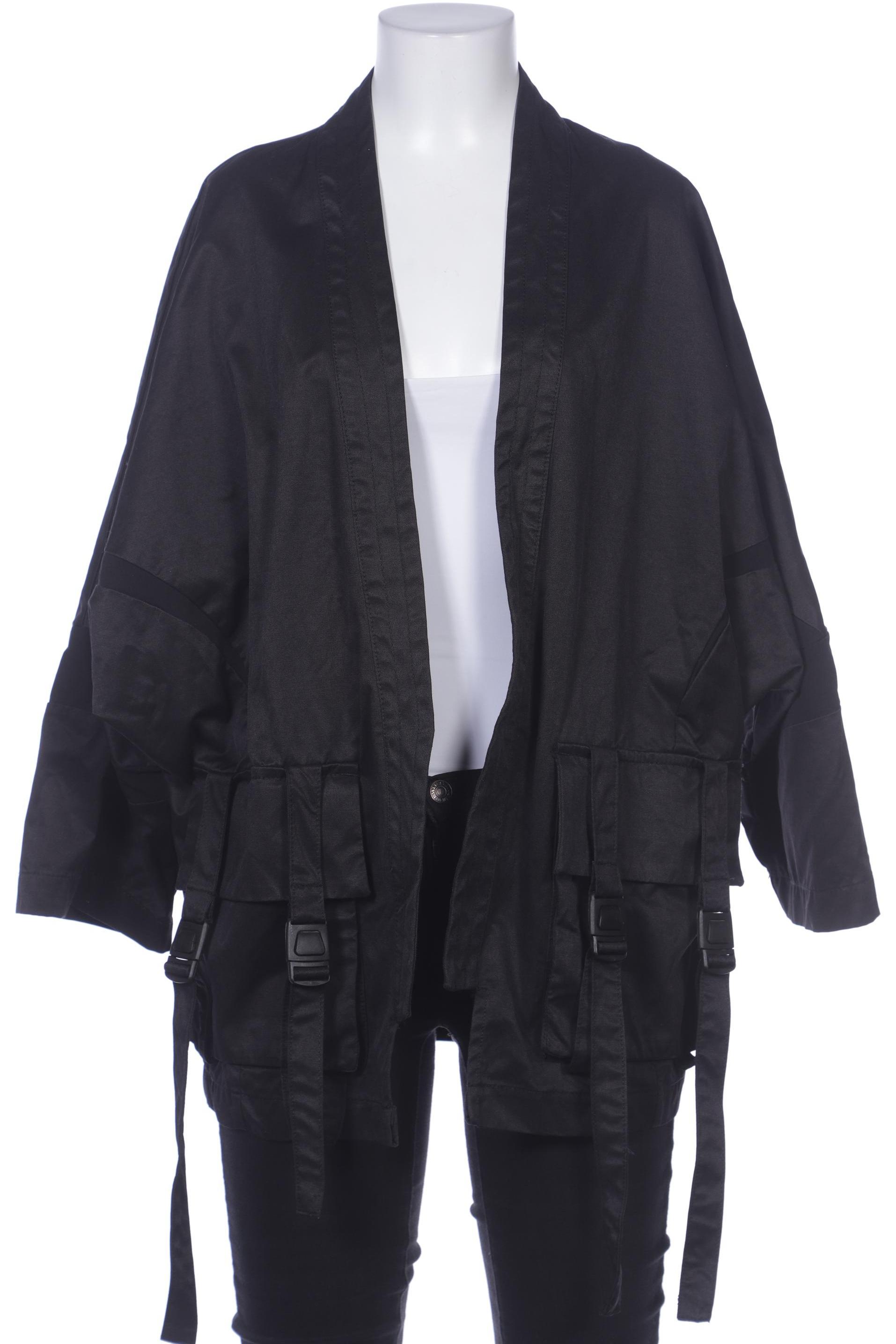 

bershka Herren Jacke, schwarz, Gr. 46