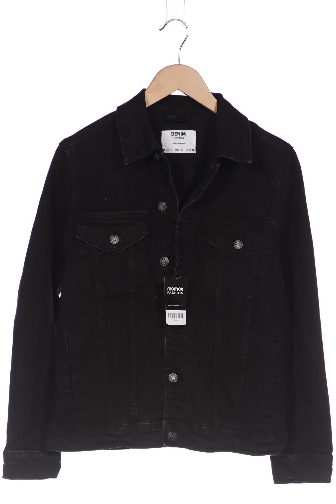 

bershka Herren Jacke, schwarz, Gr. 46