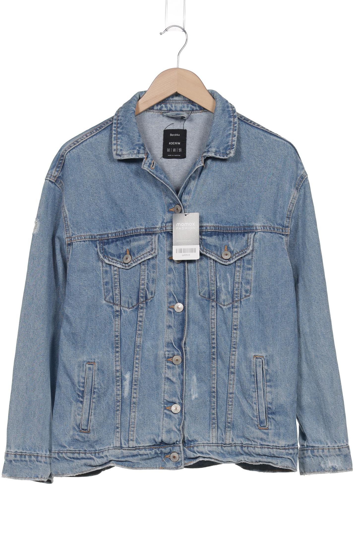 

bershka Herren Jacke, blau, Gr. 44