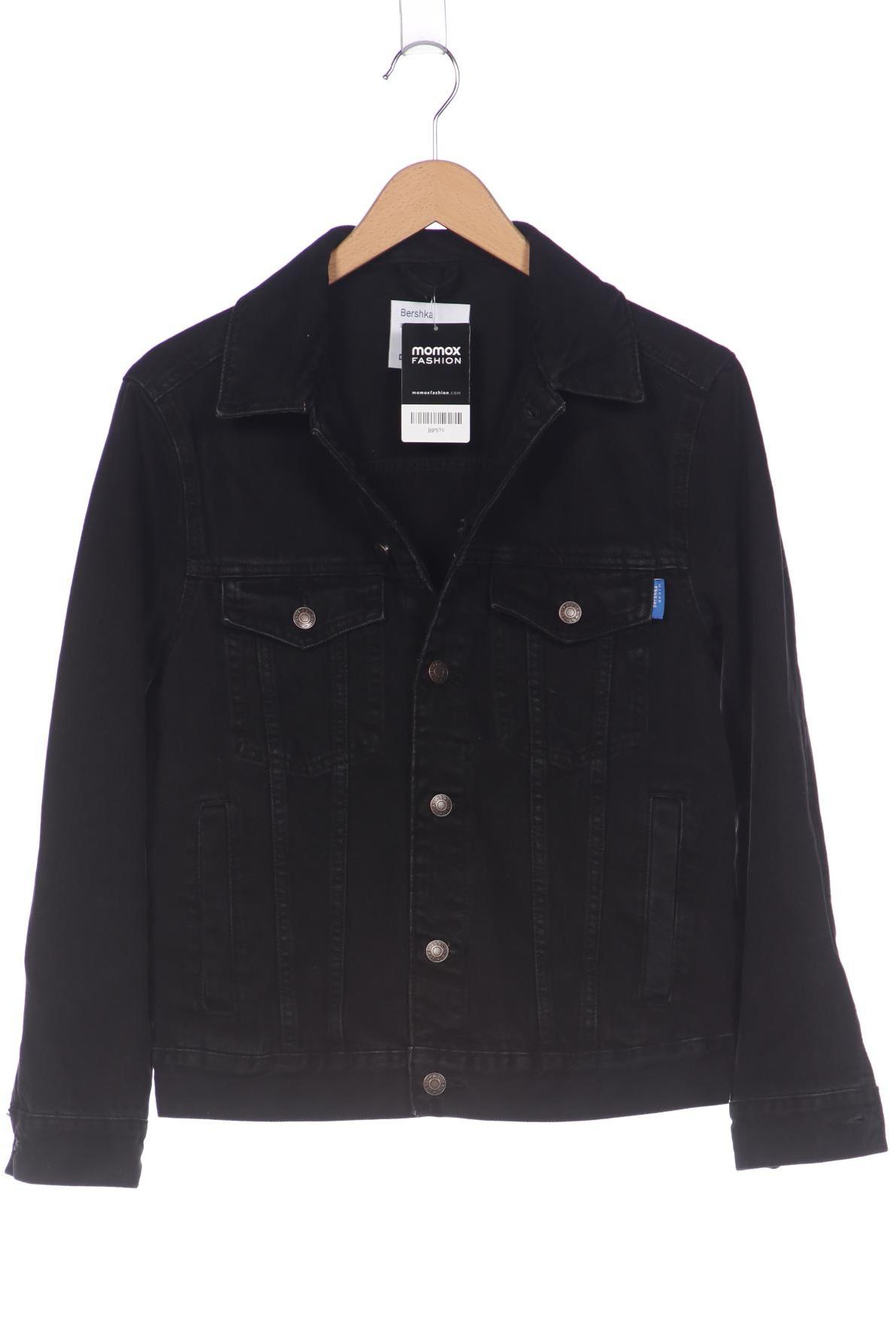 

bershka Herren Jacke, schwarz, Gr. 44