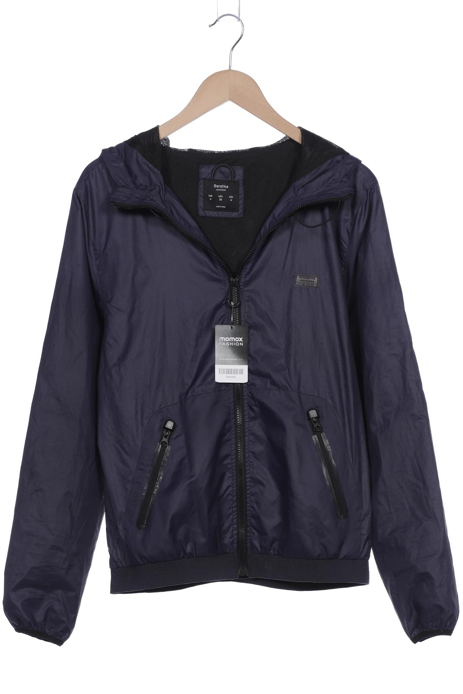 

bershka Herren Jacke, marineblau, Gr. 48