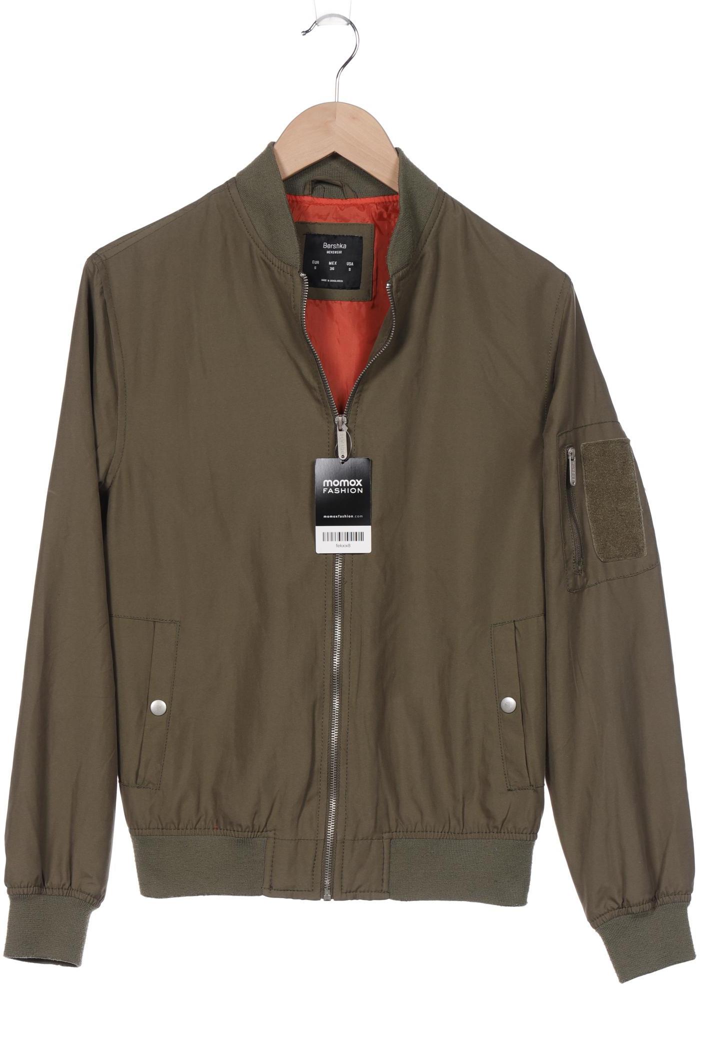 

bershka Herren Jacke, grün, Gr. 46