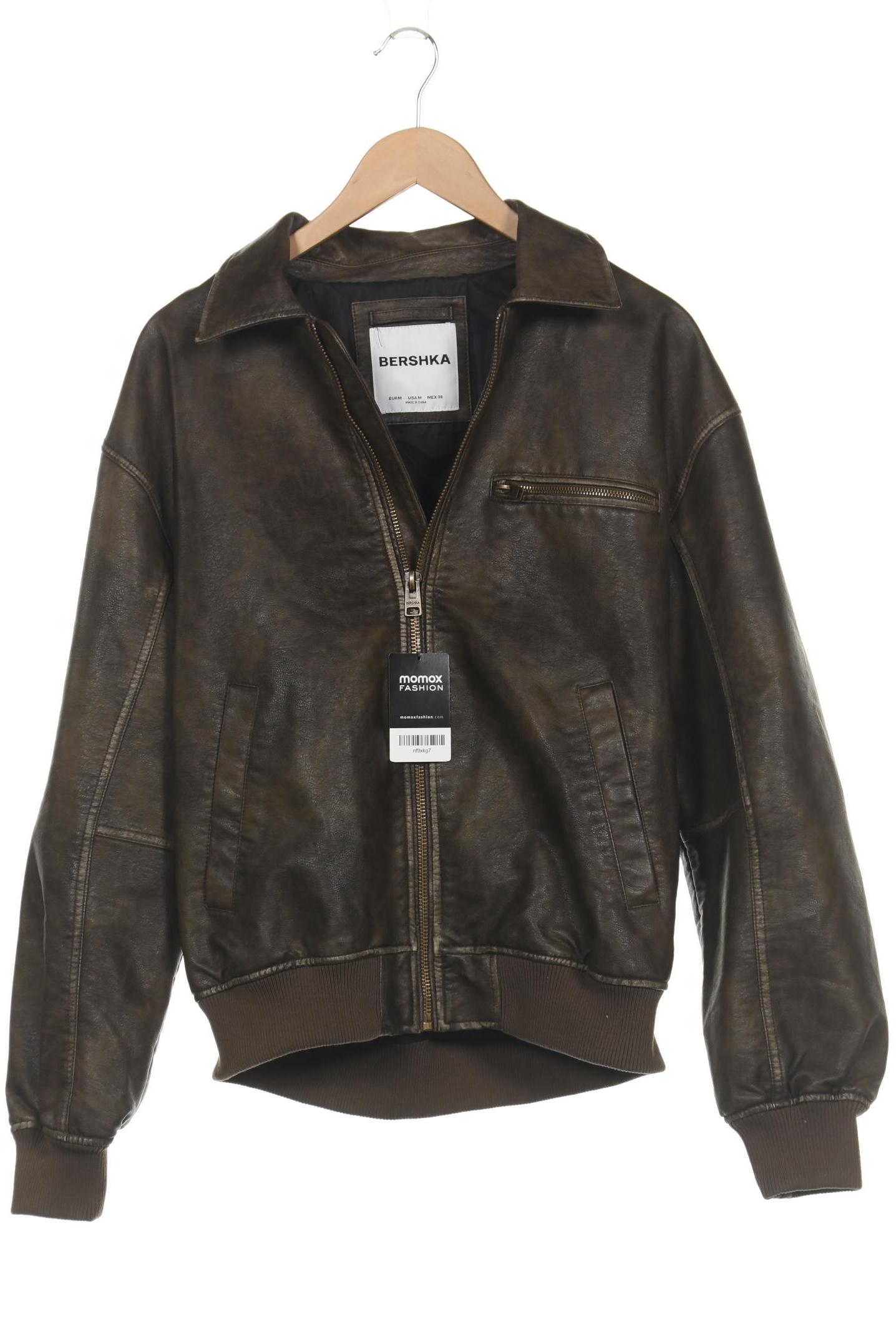 

bershka Herren Jacke, braun, Gr. 48