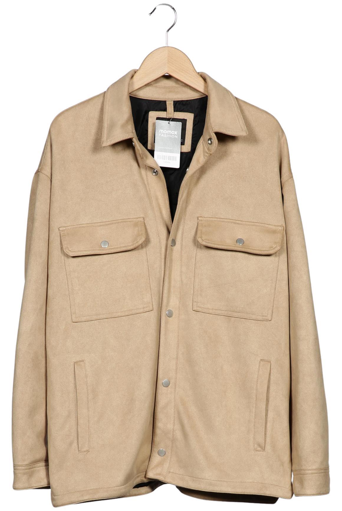 

bershka Herren Jacke, beige, Gr. 52