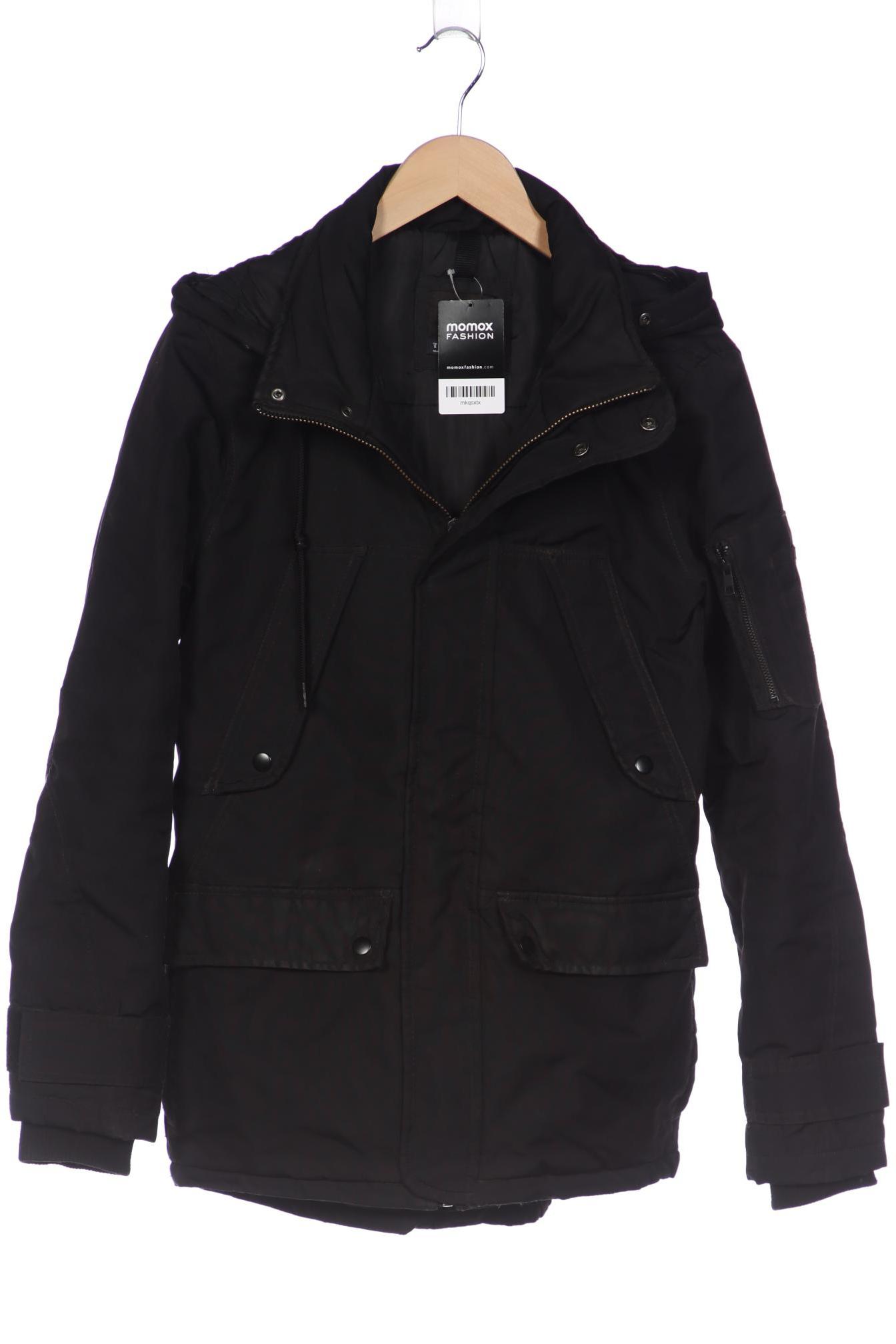 

bershka Herren Jacke, schwarz, Gr. 46