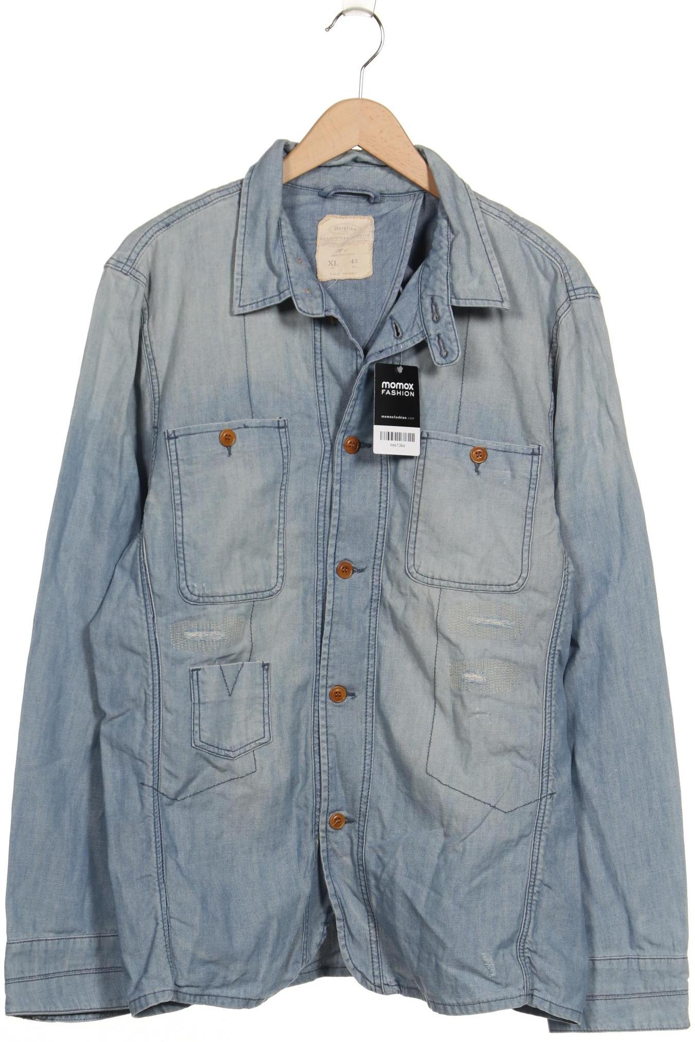 

bershka Herren Jacke, hellblau, Gr. 54