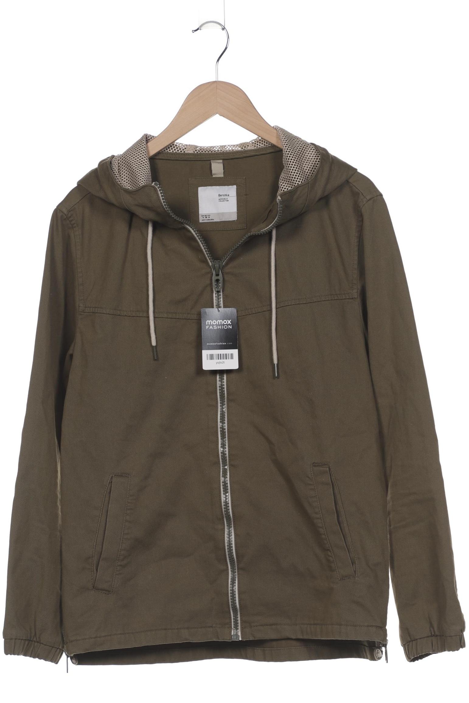 

bershka Herren Jacke, grün, Gr. 48