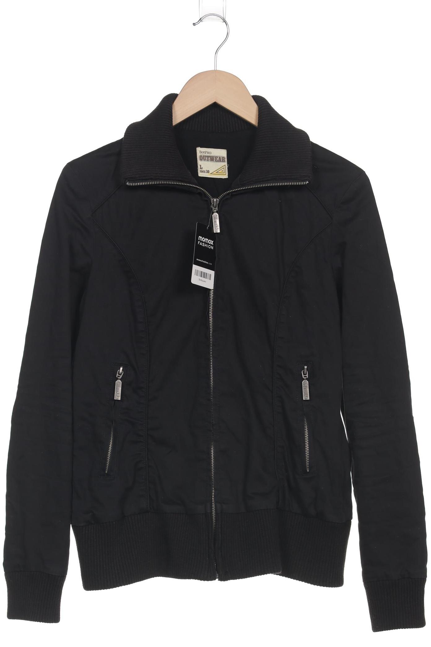 

bershka Herren Jacke, schwarz, Gr. 52