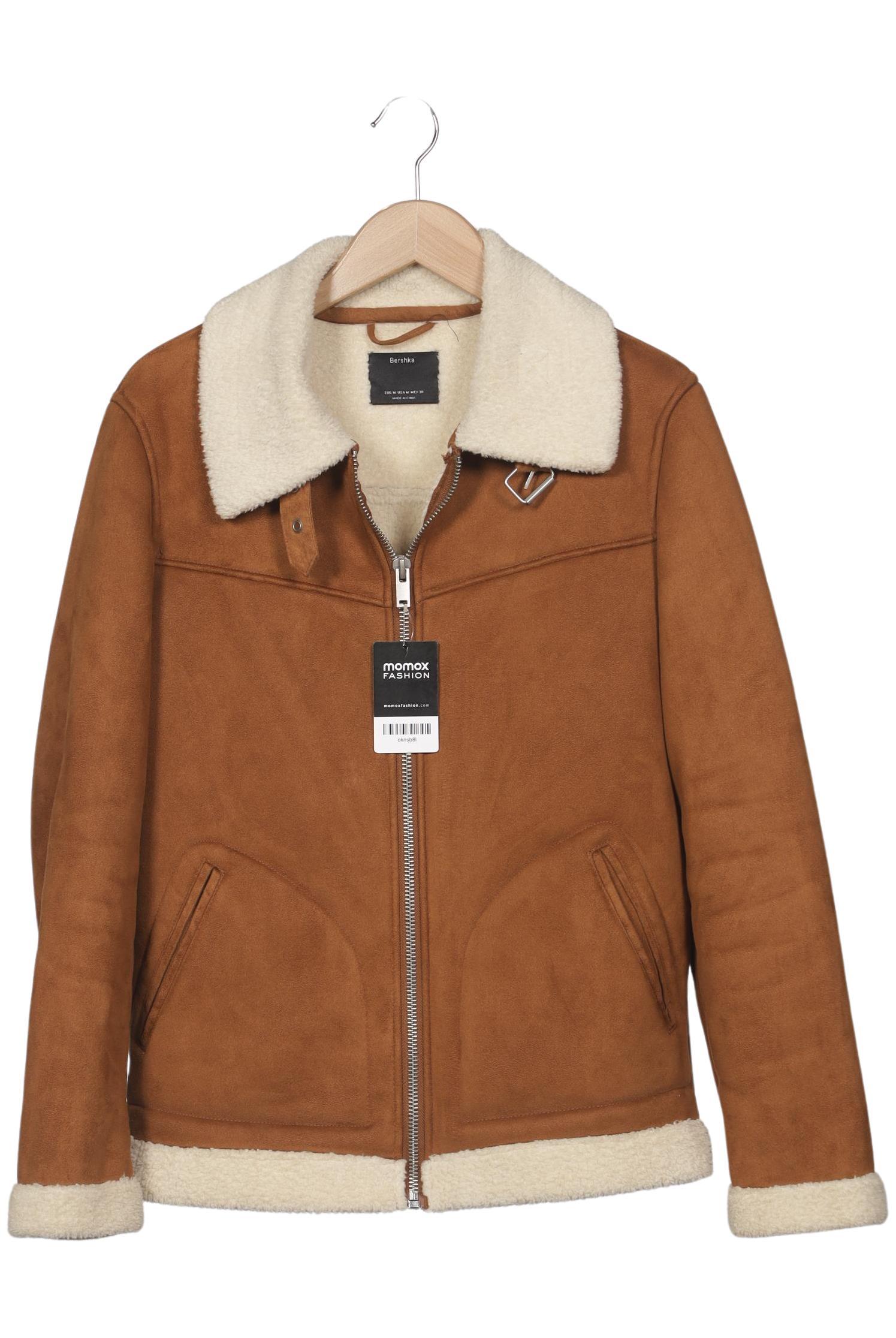 

bershka Herren Jacke, braun, Gr. 48