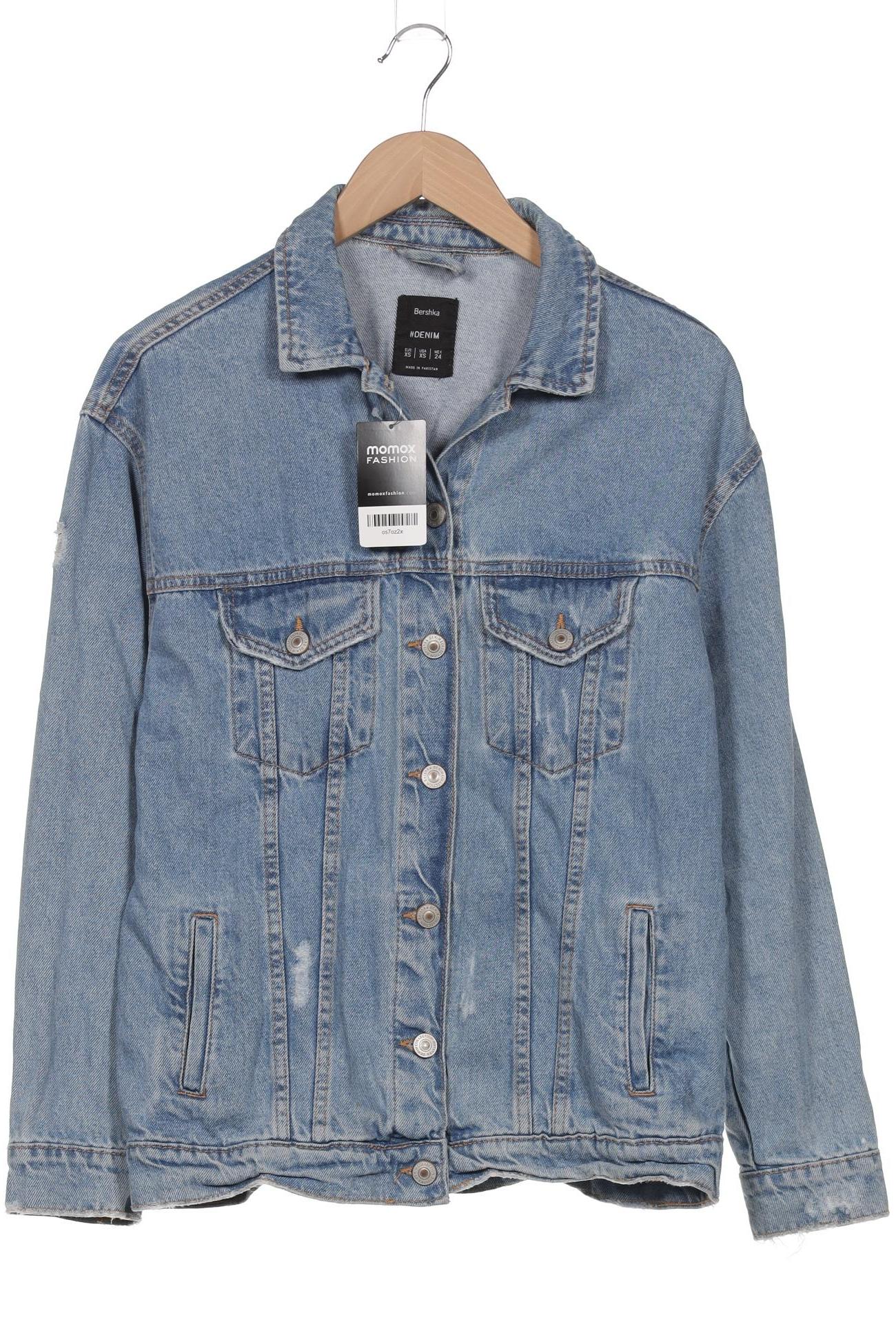 

bershka Herren Jacke, blau, Gr. 44