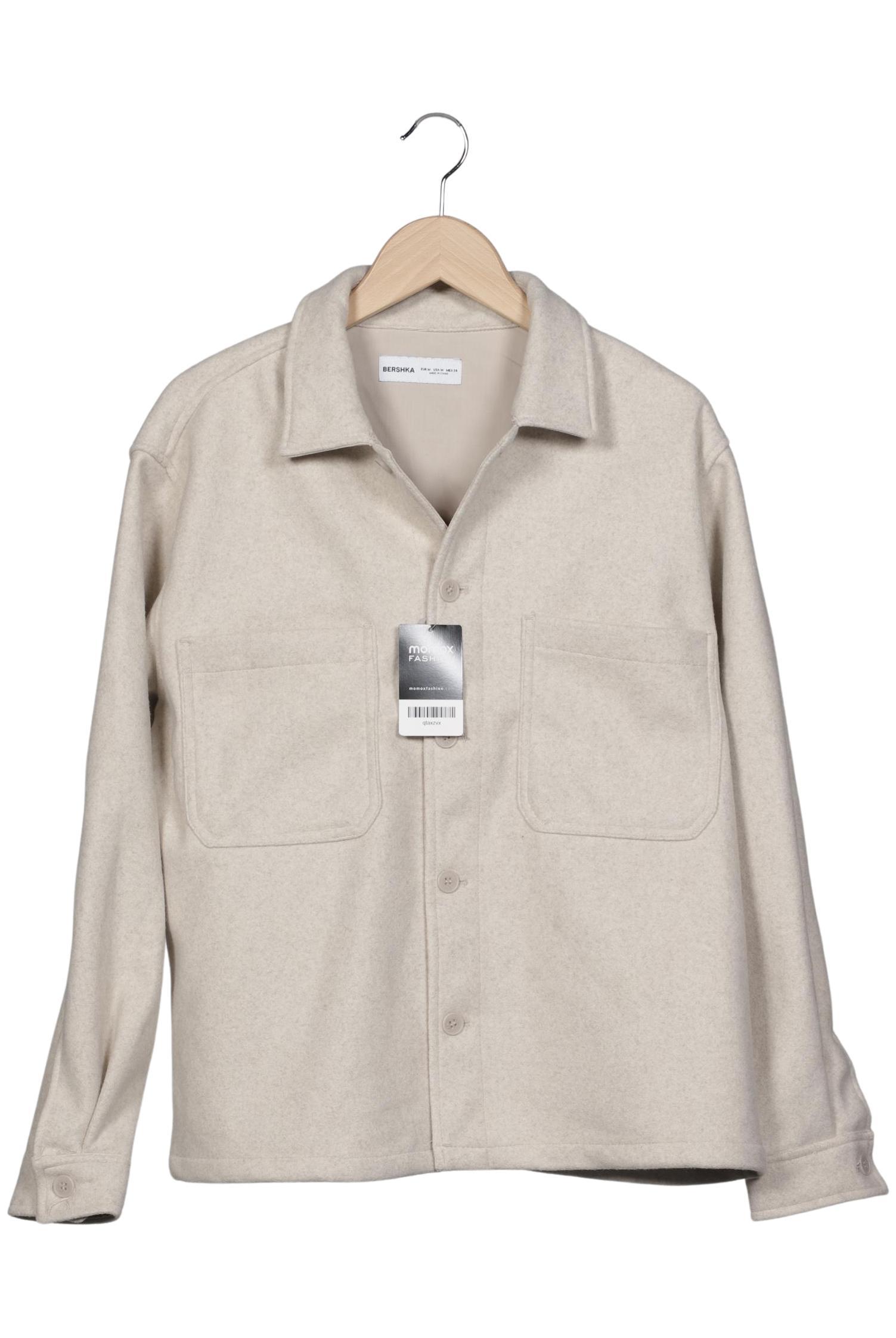 

bershka Herren Jacke, beige, Gr. 48
