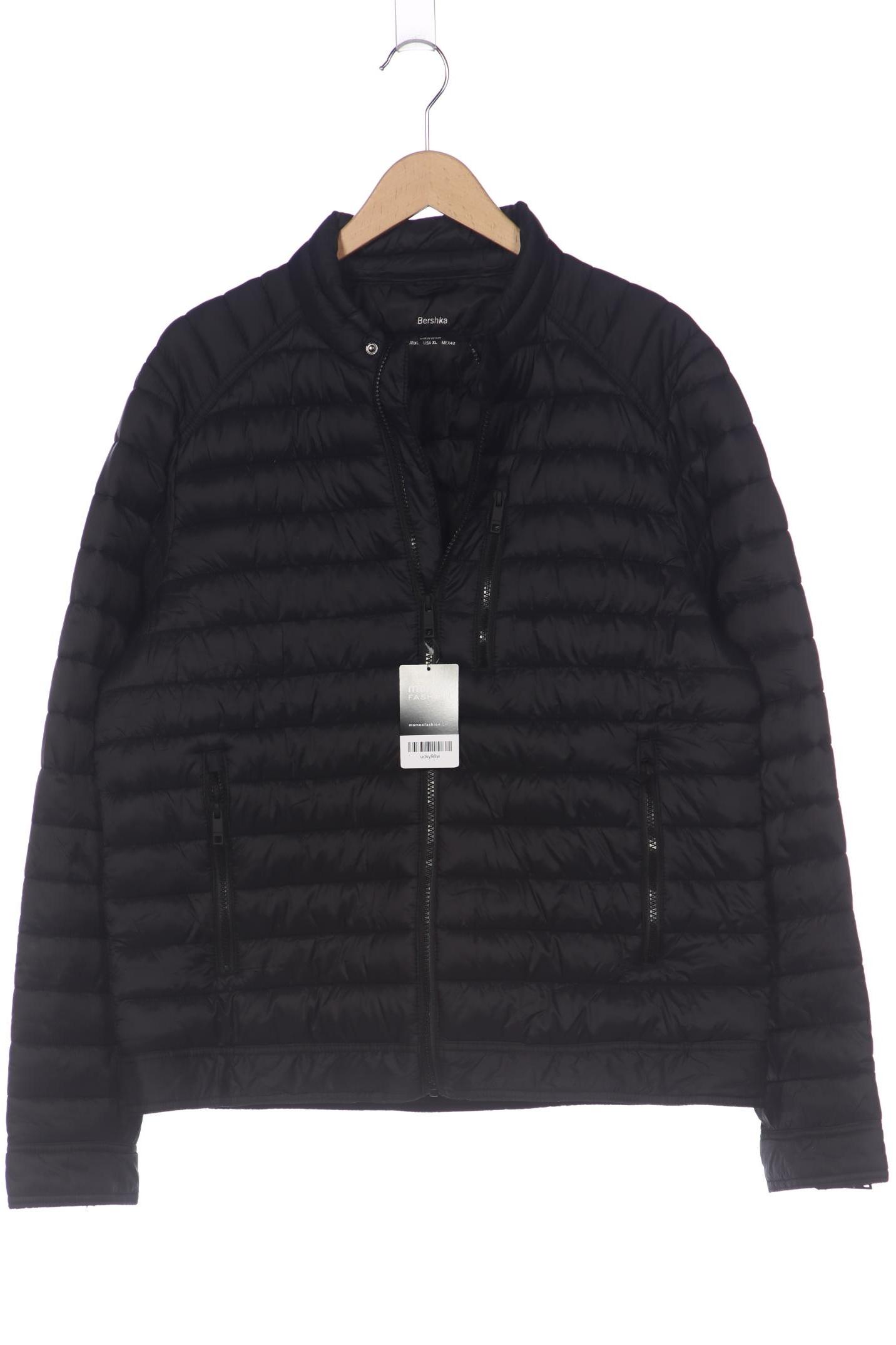 

bershka Herren Jacke, schwarz, Gr. 54