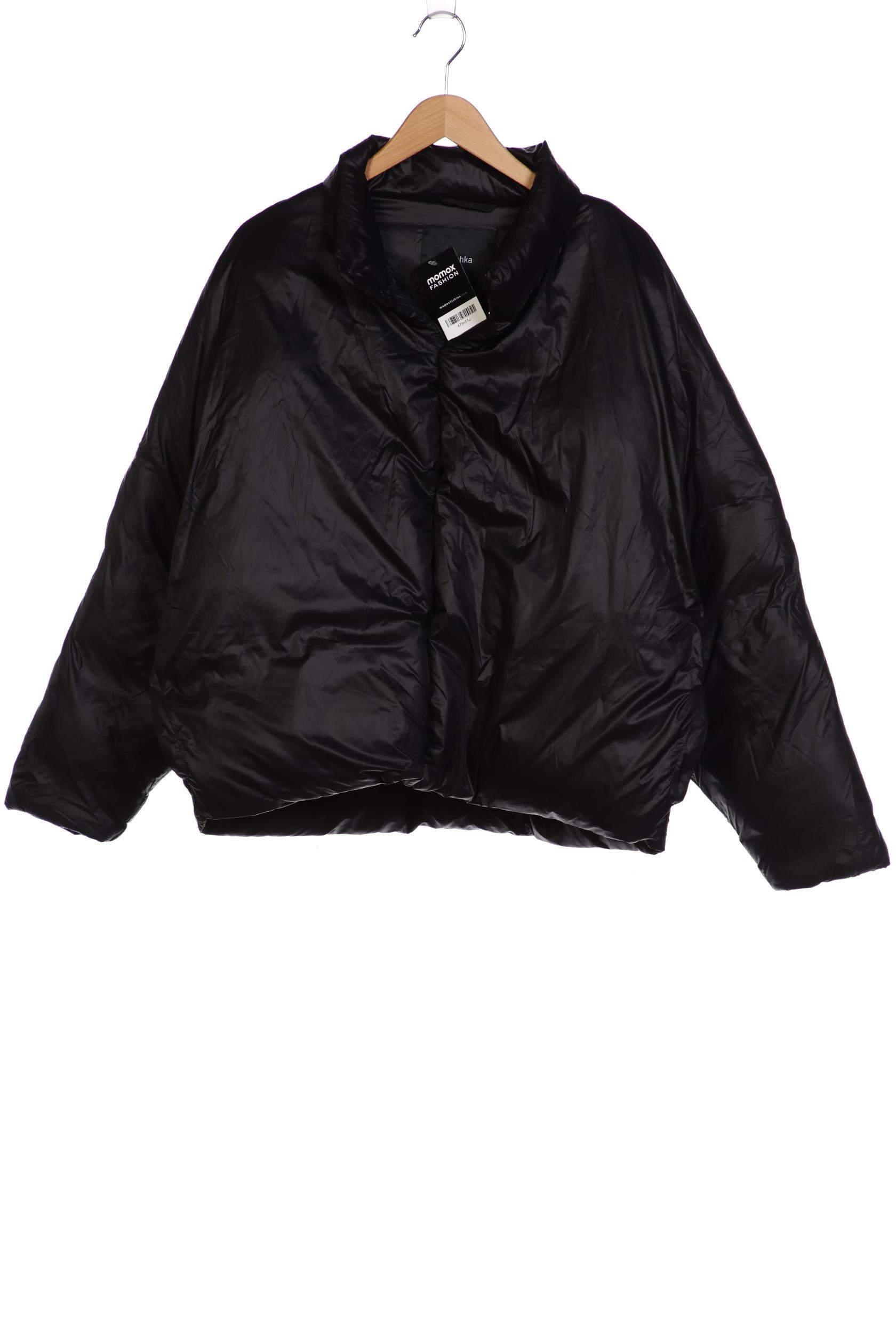

bershka Herren Jacke, schwarz, Gr. 48