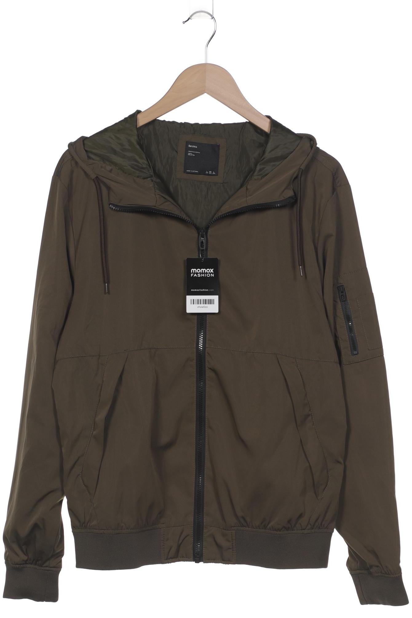 

bershka Herren Jacke, grün, Gr. 52