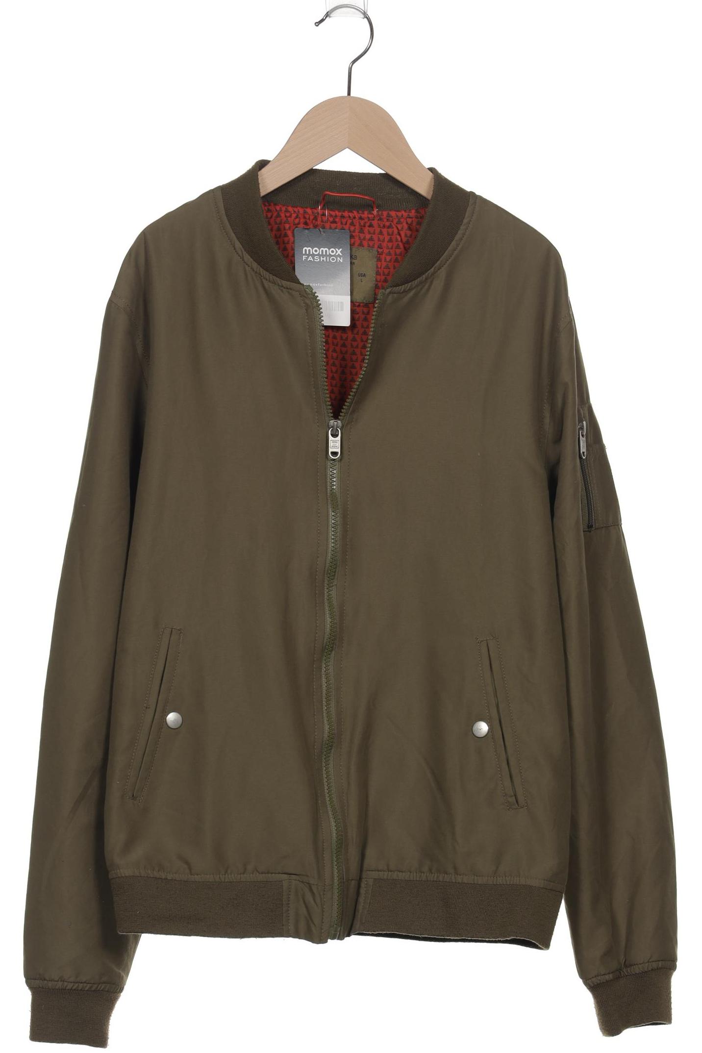 

bershka Herren Jacke, grün, Gr. 52