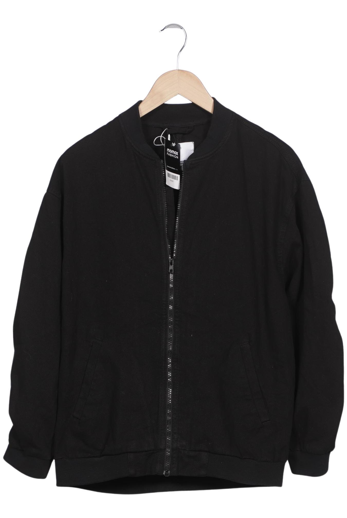

bershka Herren Jacke, schwarz, Gr. 44