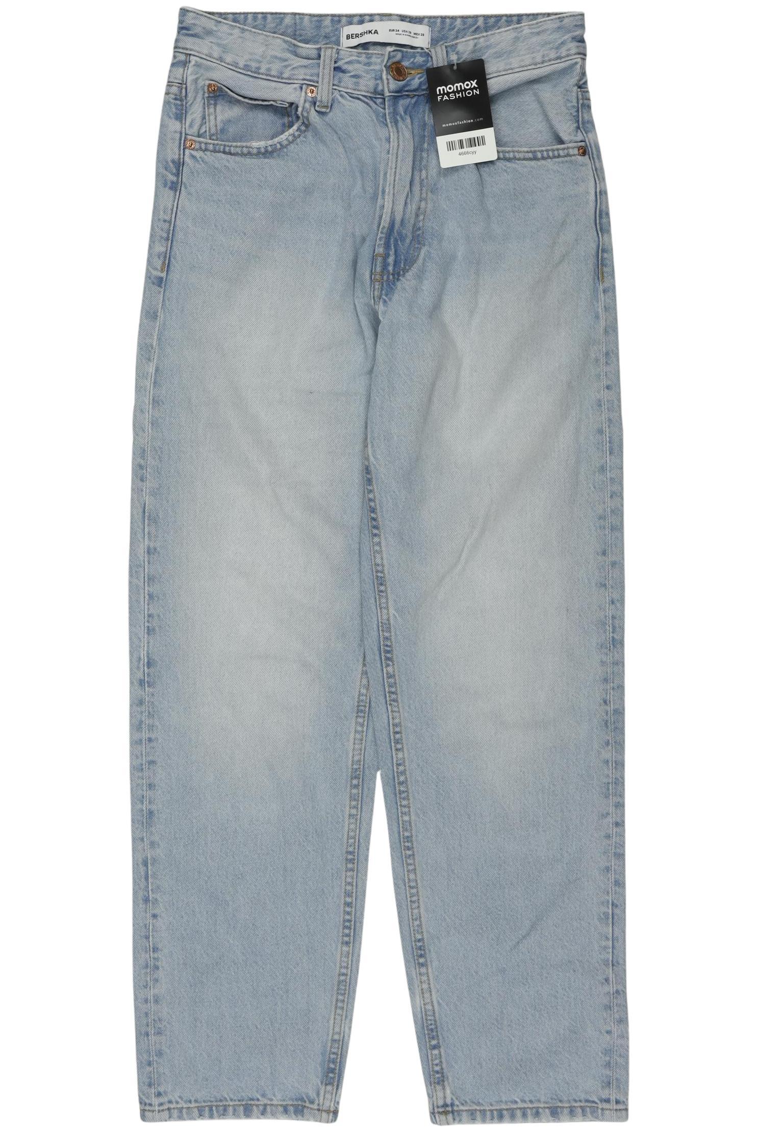 

bershka Herren Jeans, hellblau, Gr. 28