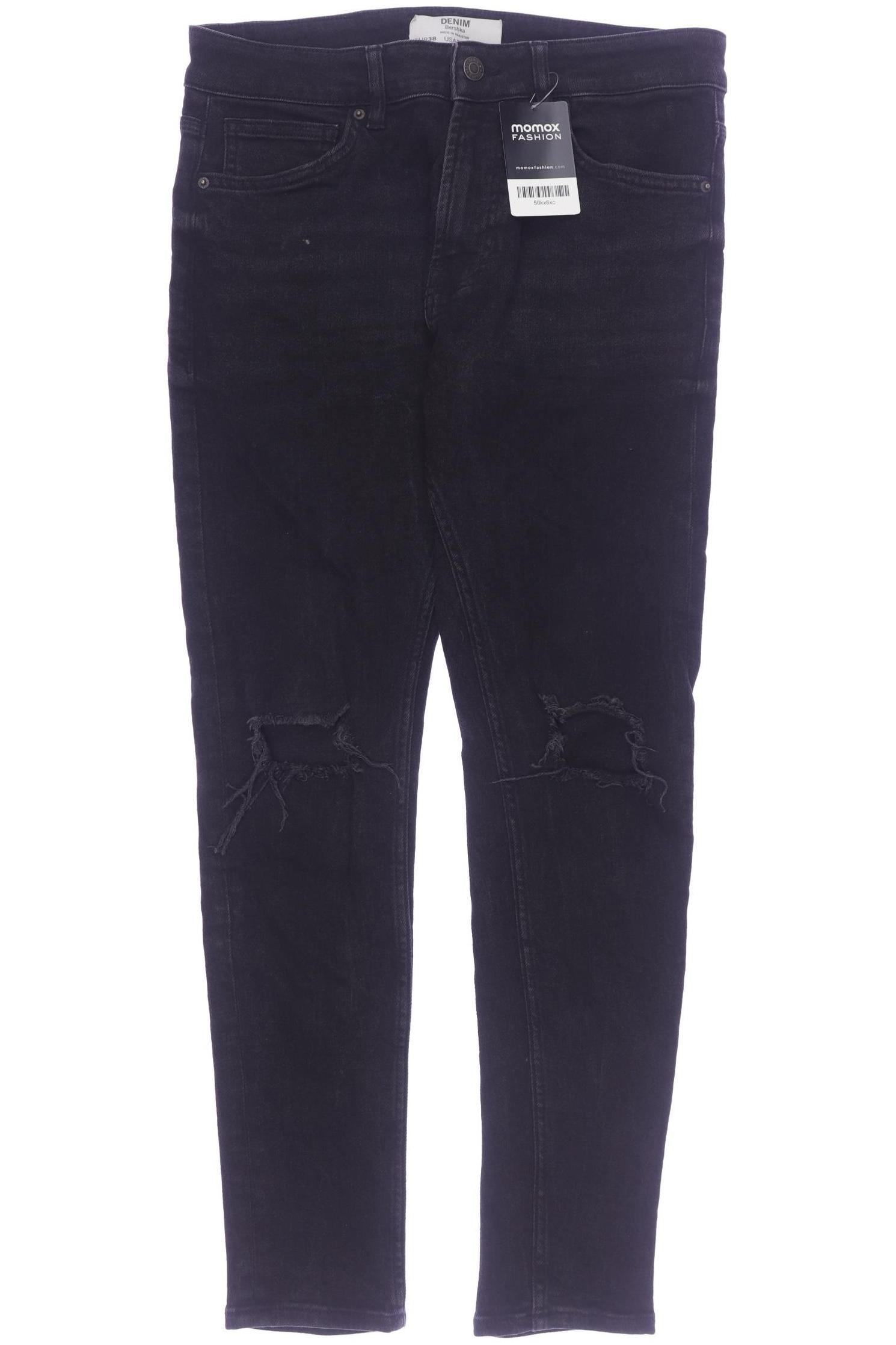 

bershka Herren Jeans, grau, Gr. 30