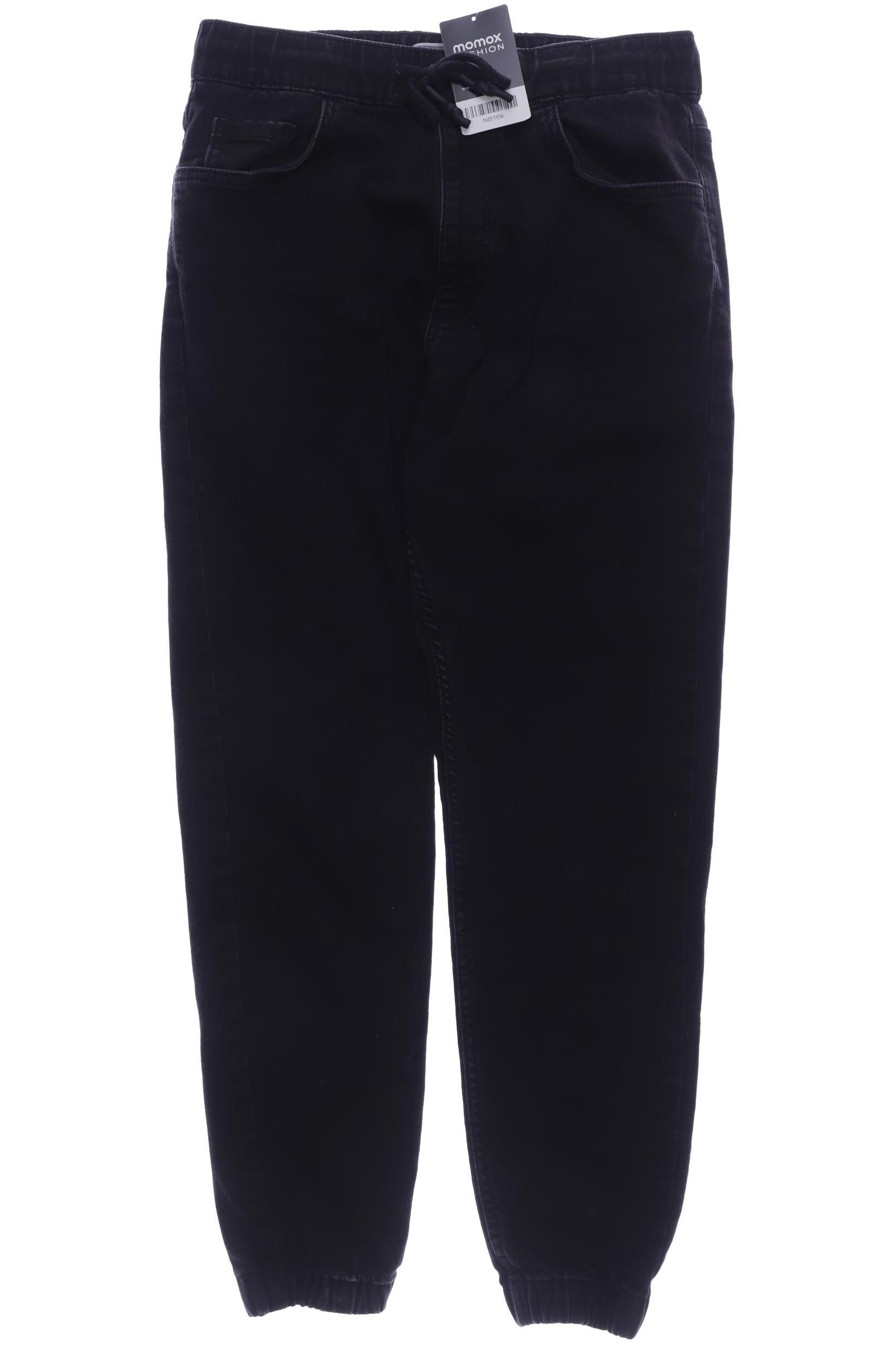 

bershka Herren Jeans, schwarz