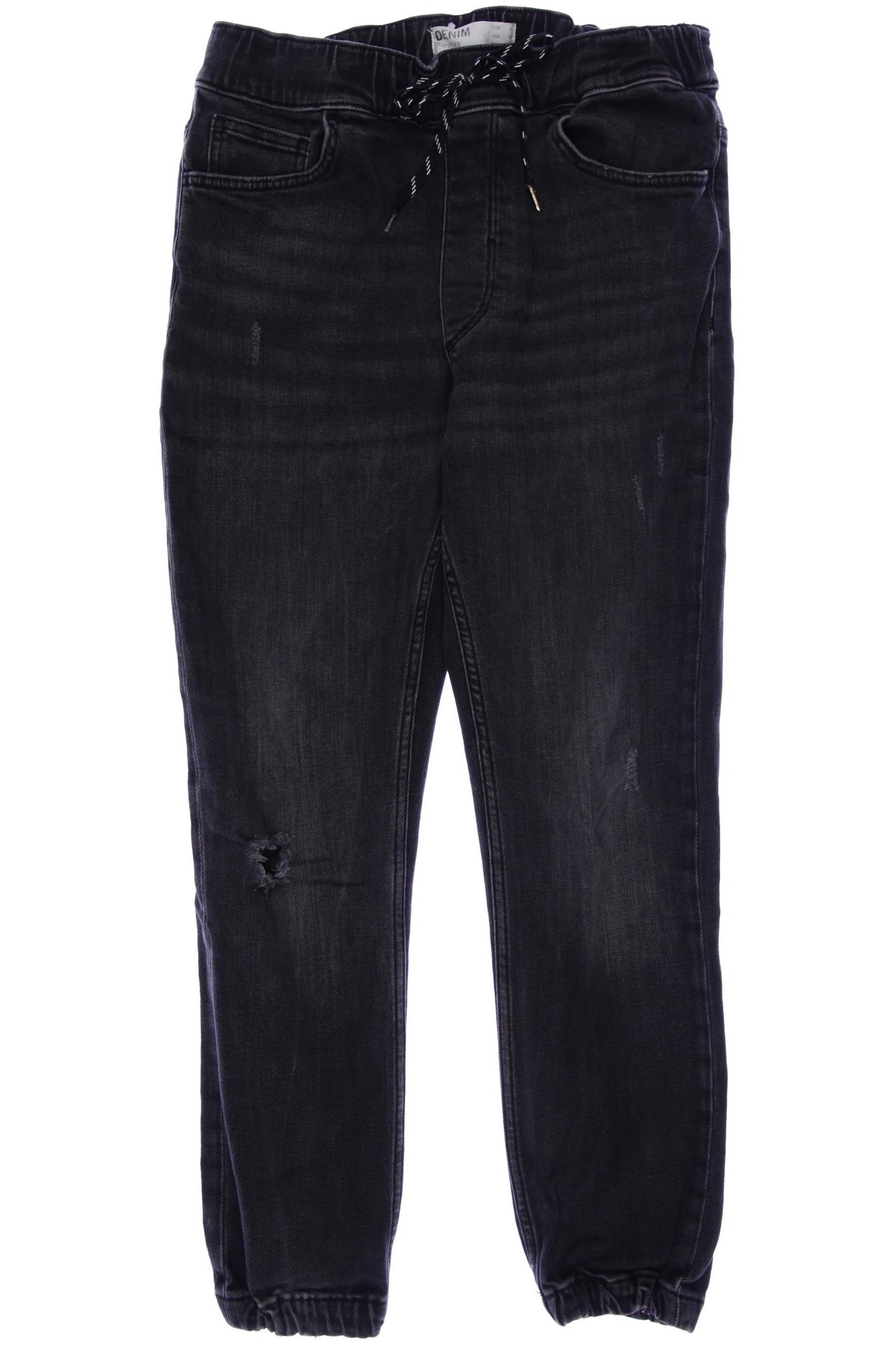 

bershka Herren Jeans, grau, Gr. 0