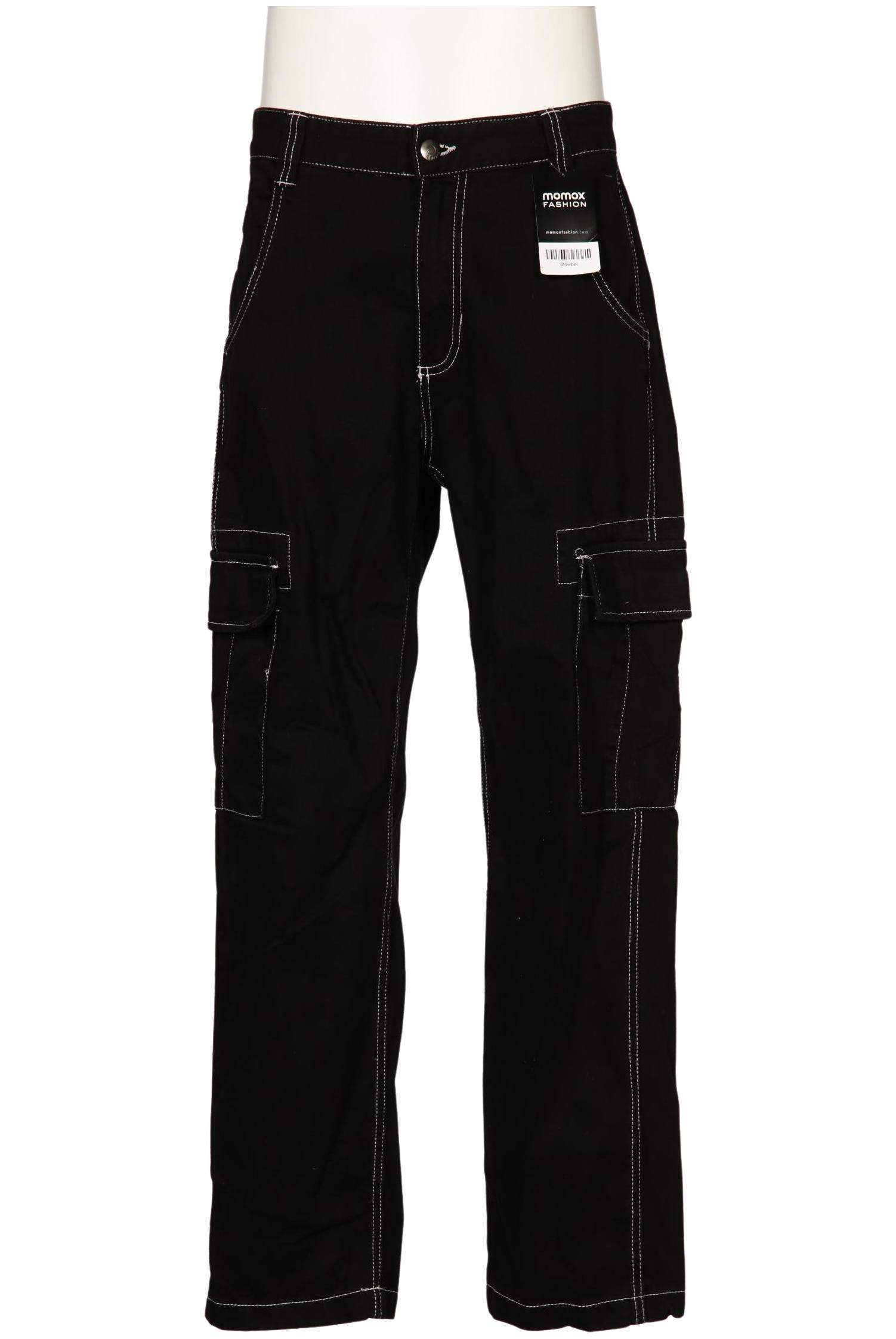 

bershka Herren Jeans, schwarz, Gr. 30