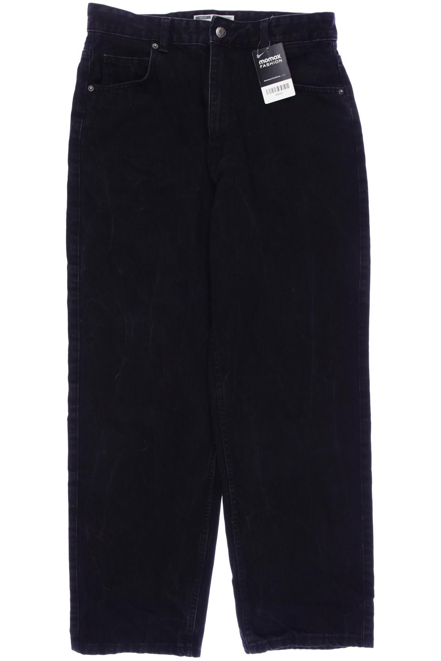 

bershka Herren Jeans, schwarz, Gr. 32