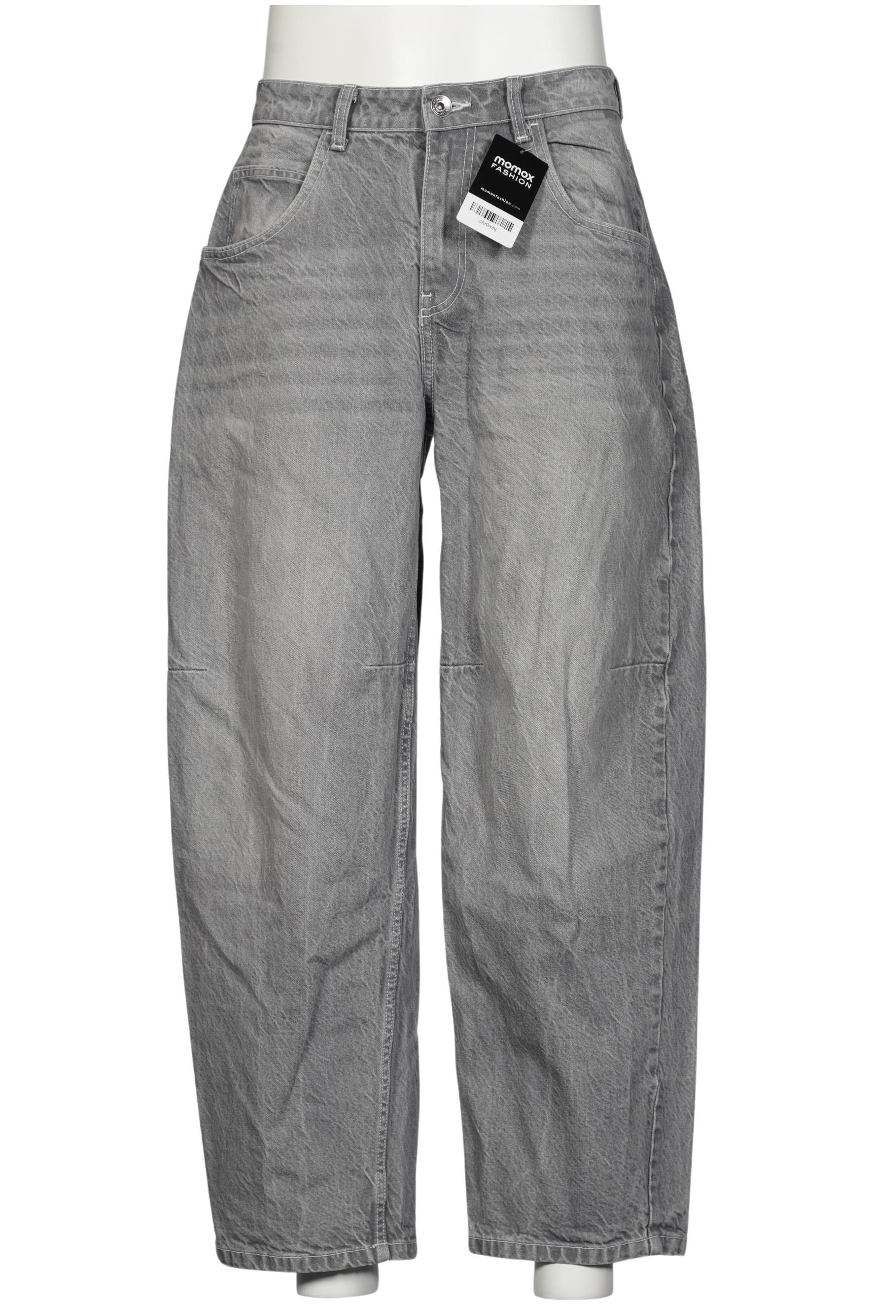 

bershka Herren Jeans, grau, Gr. 29