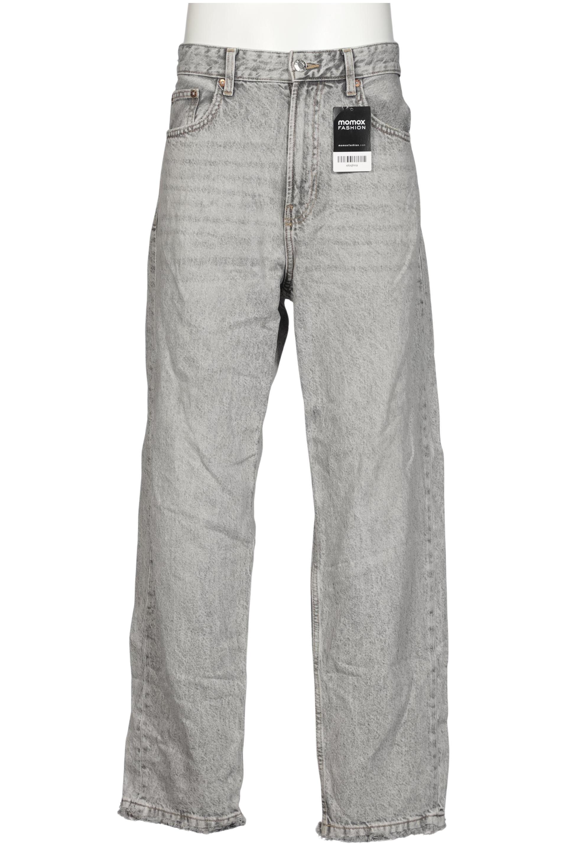 

bershka Herren Jeans, grau, Gr. 30