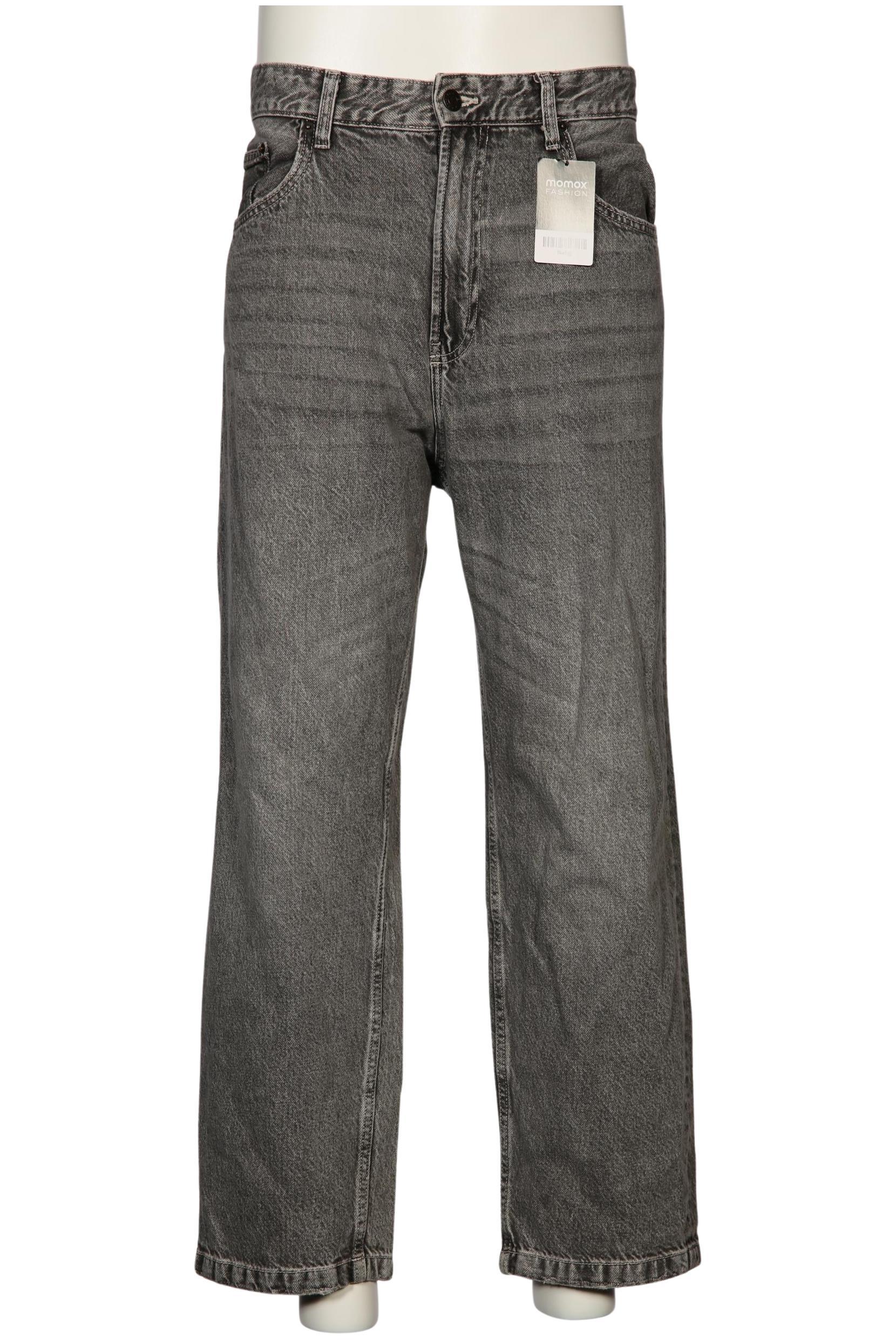 

bershka Herren Jeans, grau, Gr. 34