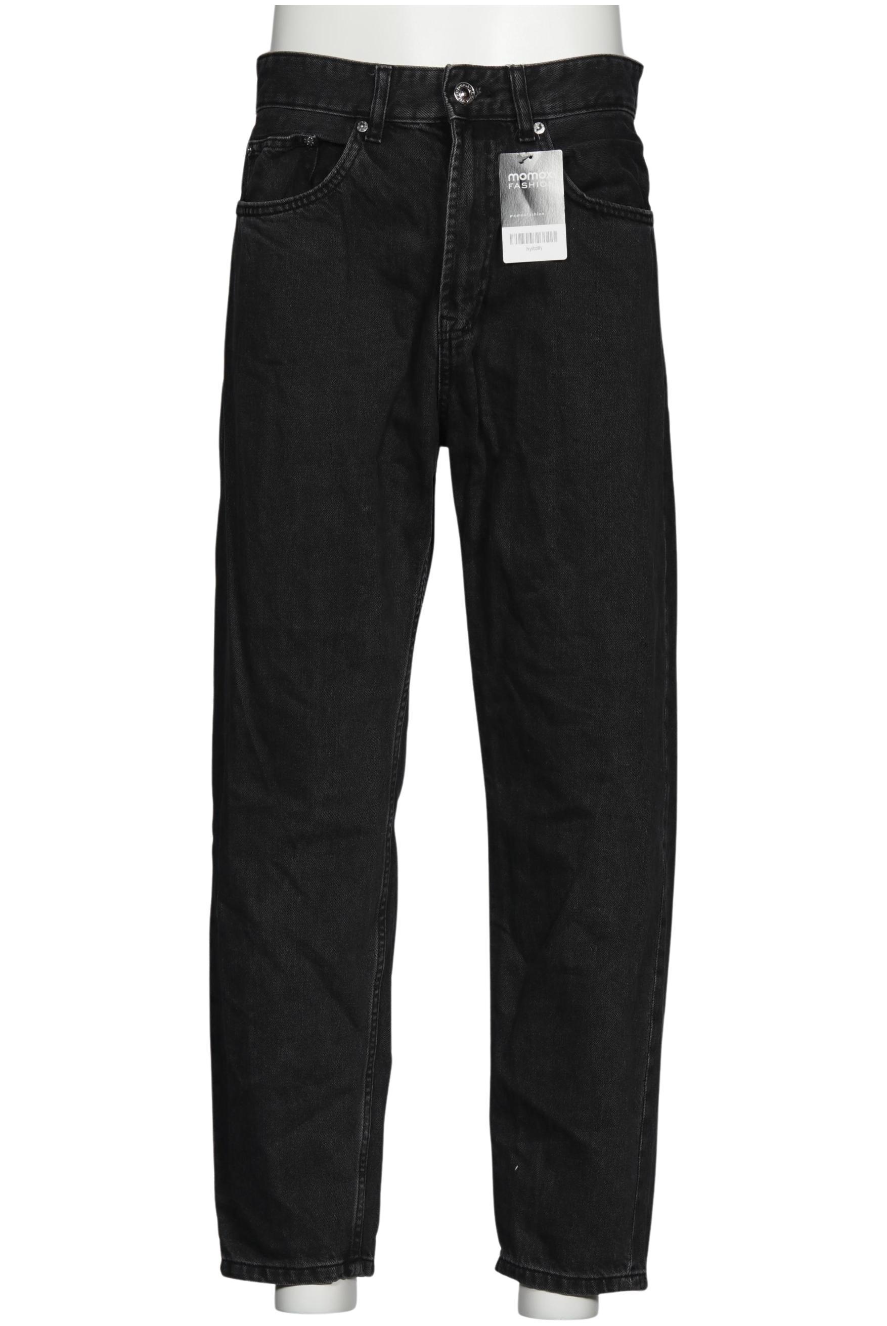 

bershka Herren Jeans, schwarz, Gr. 30