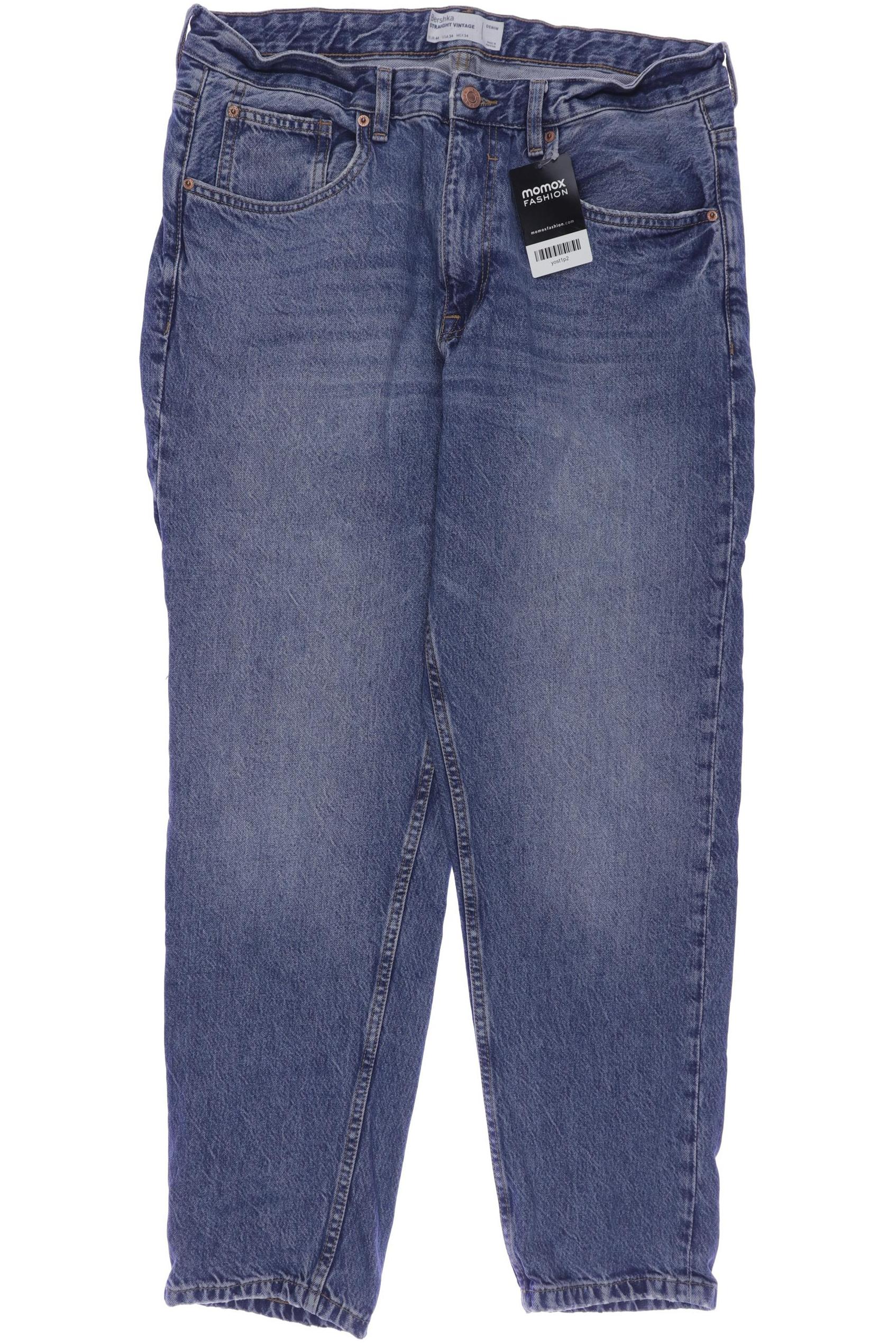 

bershka Herren Jeans, blau, Gr. 34