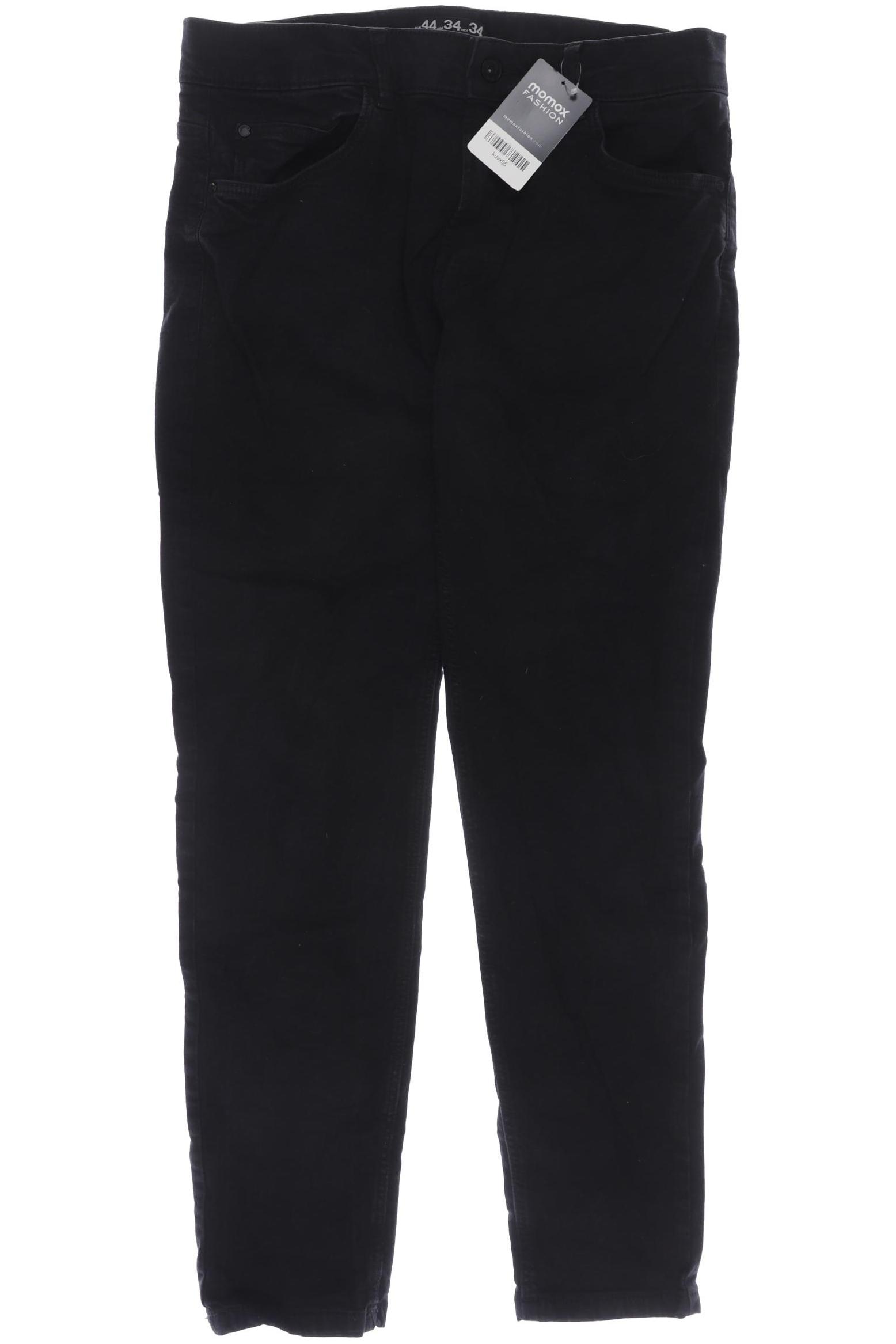 

bershka Herren Jeans, schwarz, Gr. 44