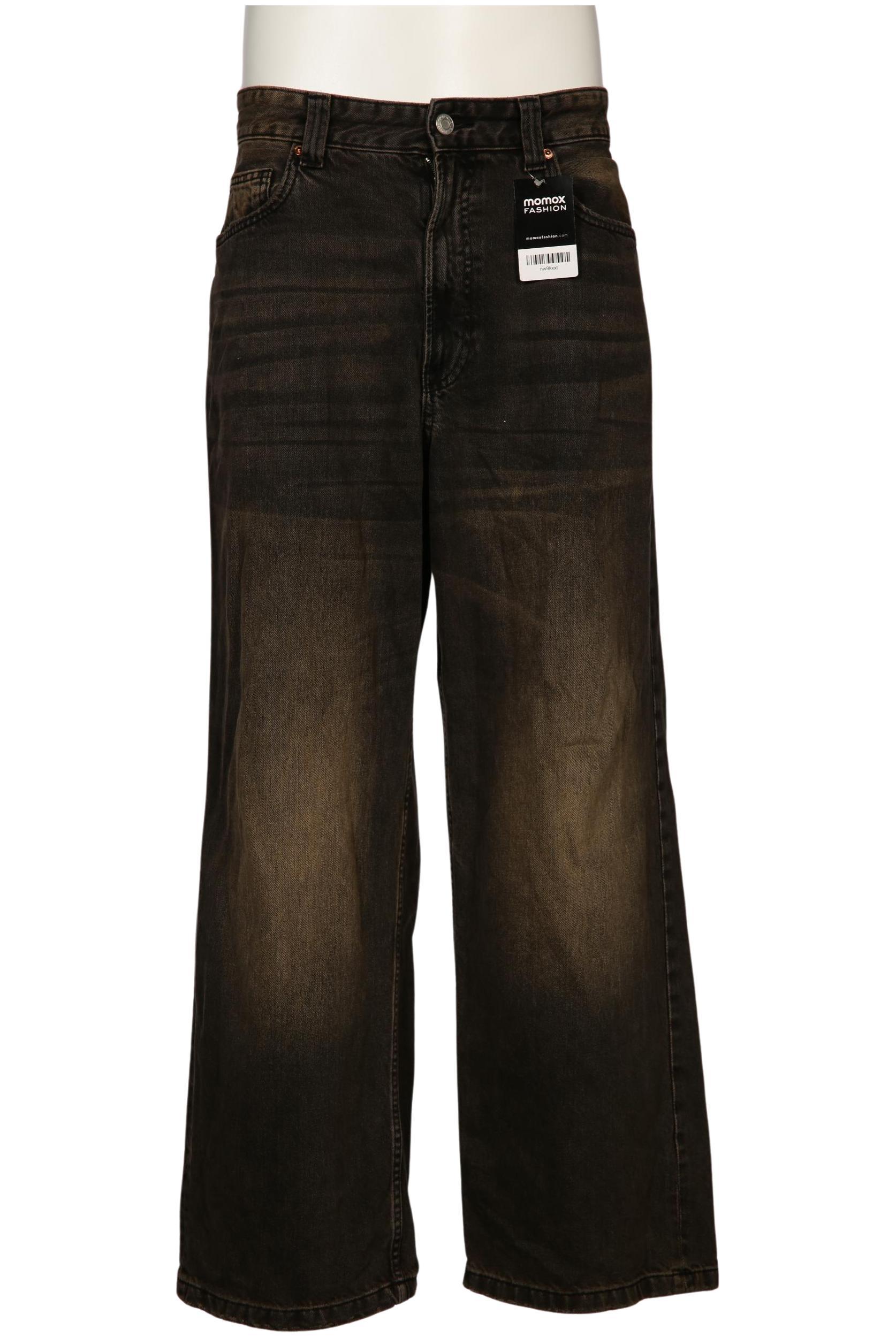 

bershka Herren Jeans, braun, Gr. 34