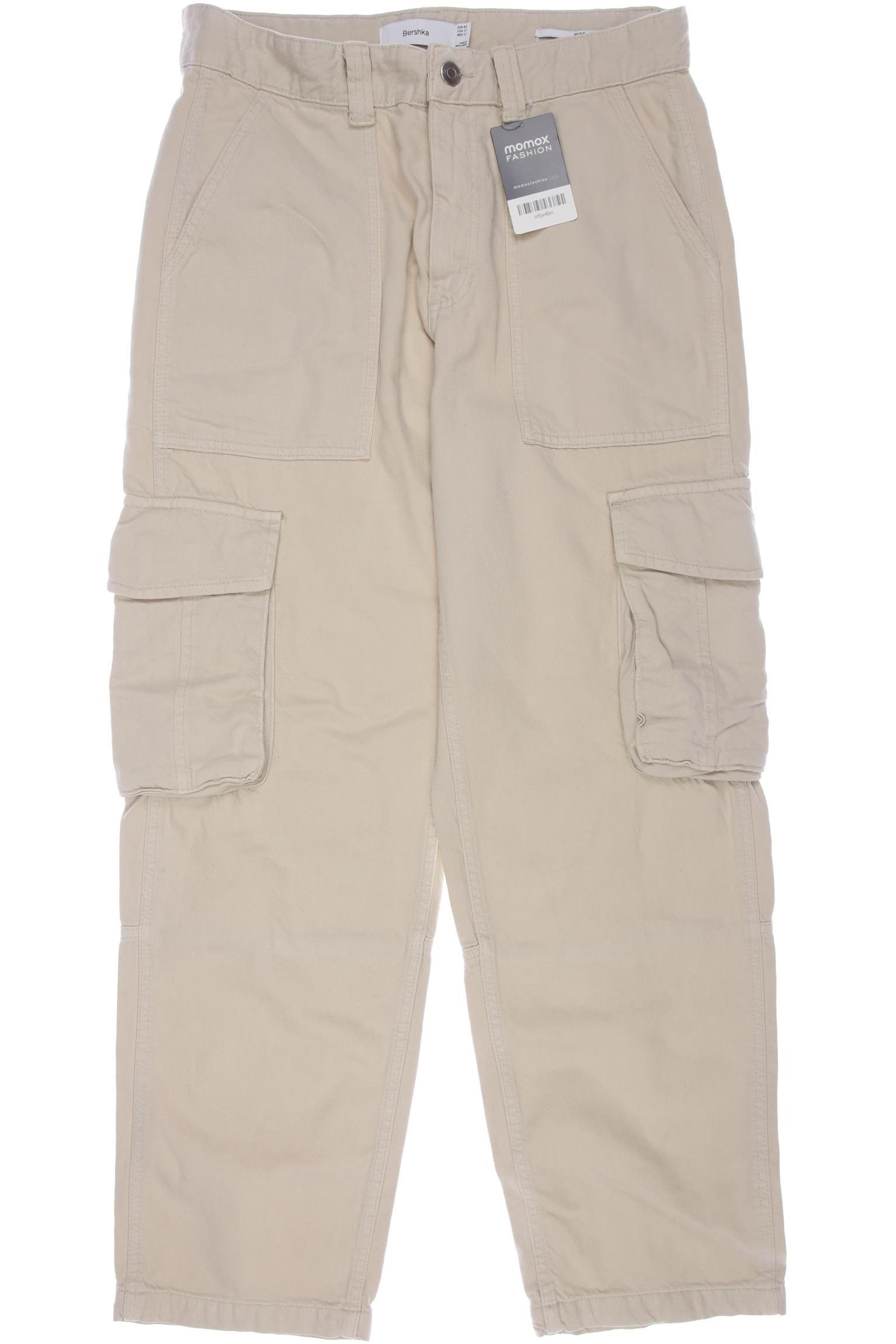 

bershka Herren Jeans, beige, Gr. 31