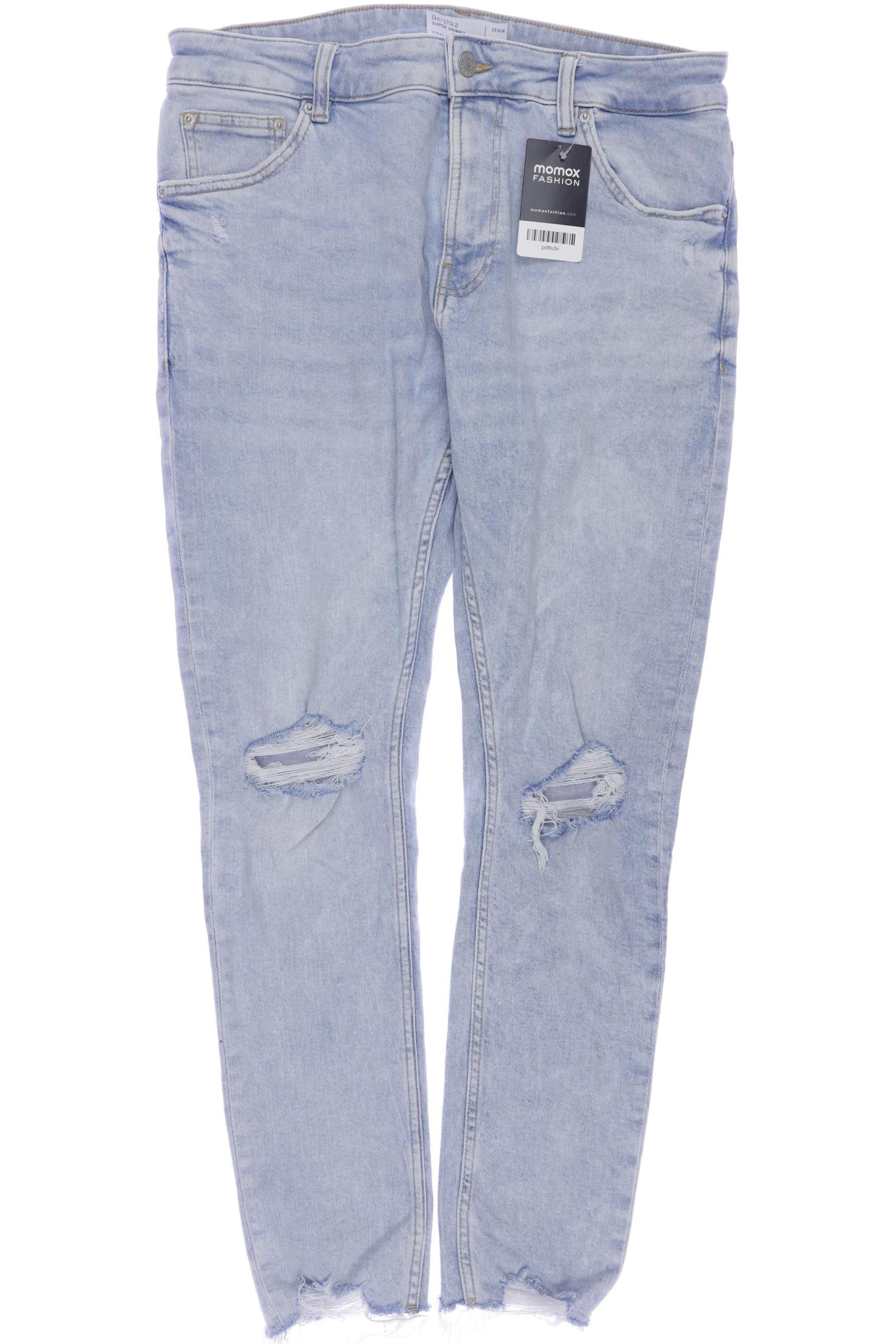 

bershka Herren Jeans, hellblau, Gr. 32