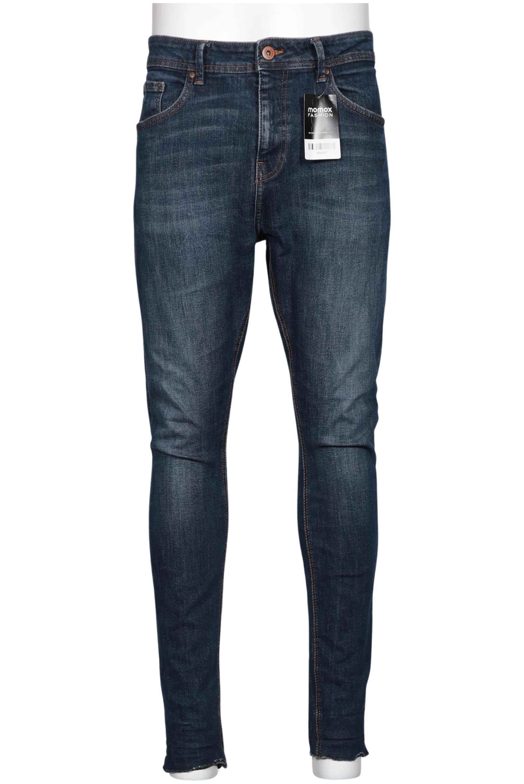 

bershka Herren Jeans, blau, Gr. 34