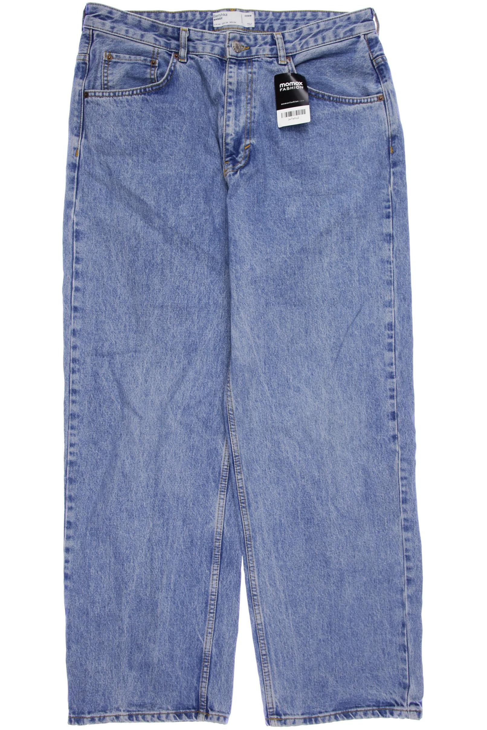 

bershka Herren Jeans, blau, Gr. 44