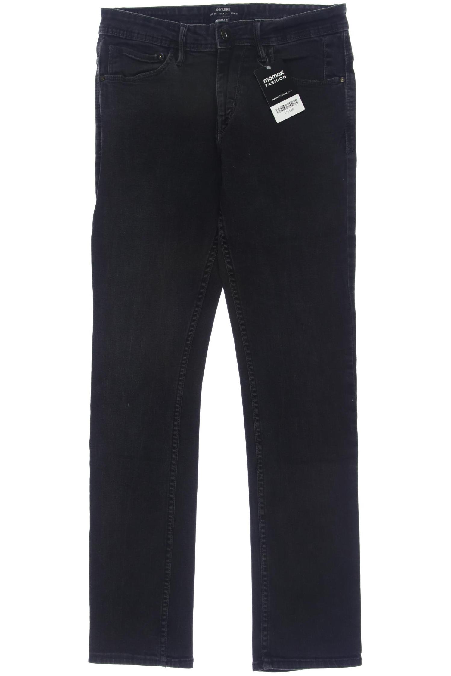 

bershka Herren Jeans, grau, Gr. 31