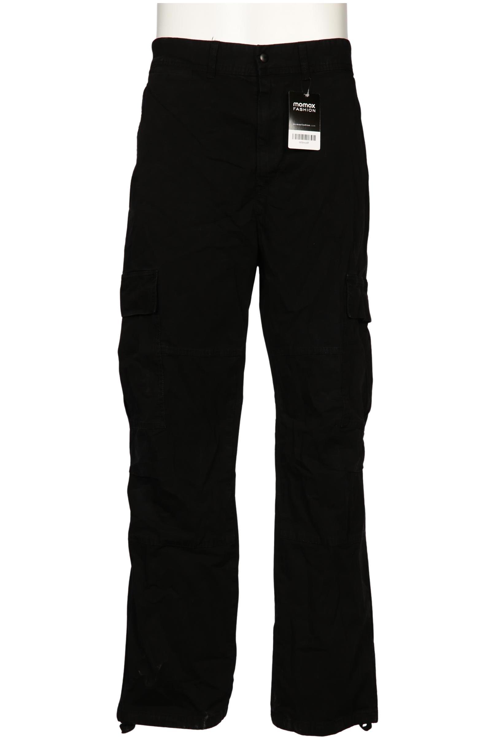 

bershka Herren Jeans, schwarz, Gr. 46